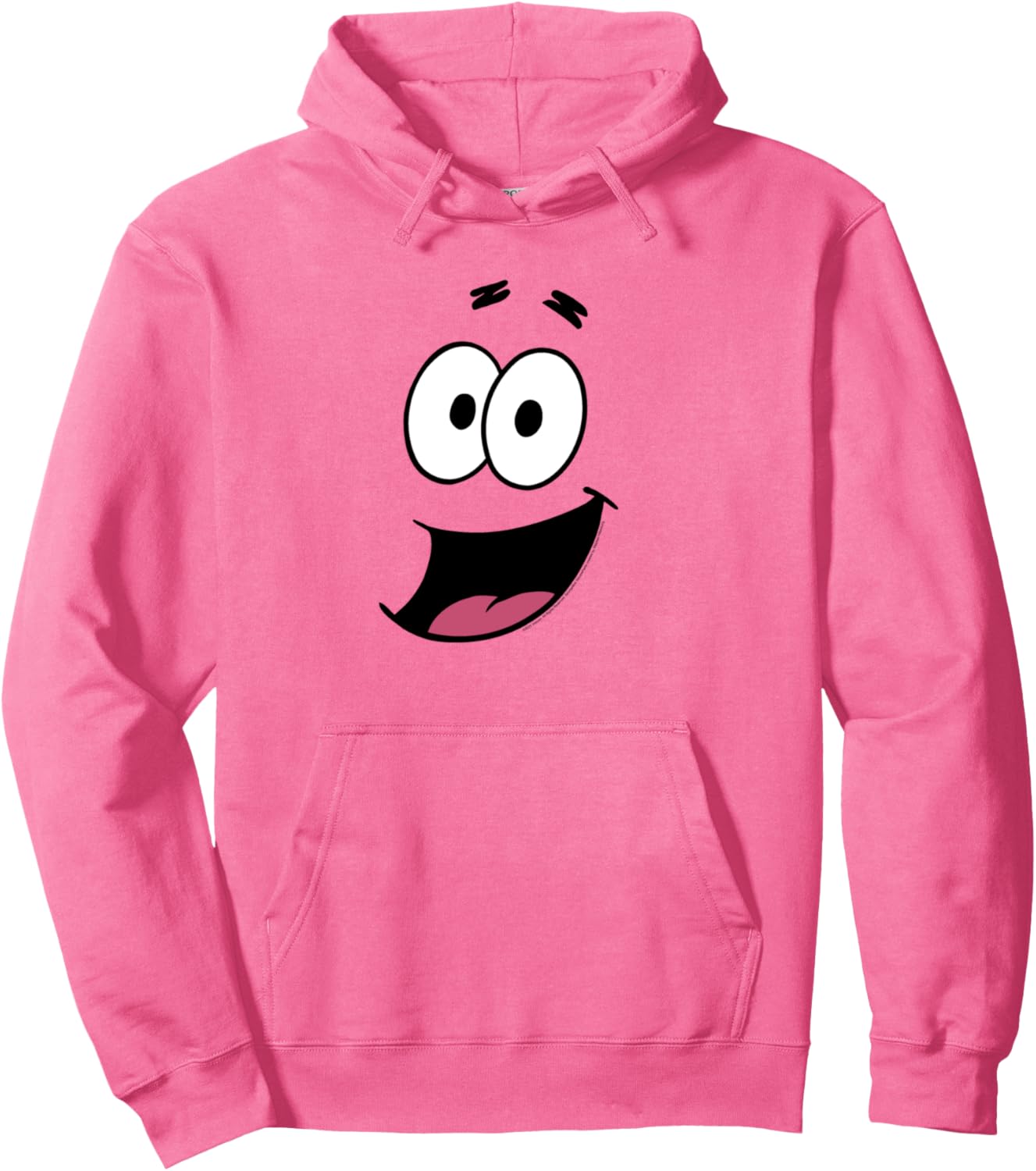 SpongeBob SquarePants Happy Patrick Face Cartoon Costume Pullover Hoodie
