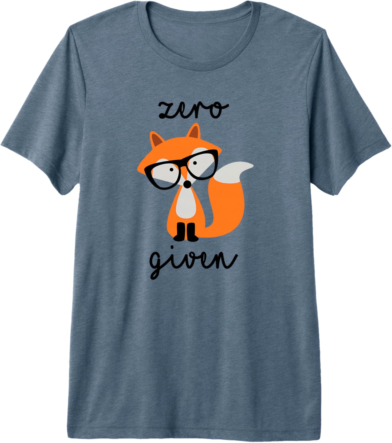 Zero Fox Given Tee Shirt Zero Fox Given Gift Shirt Premium Tri-Blend