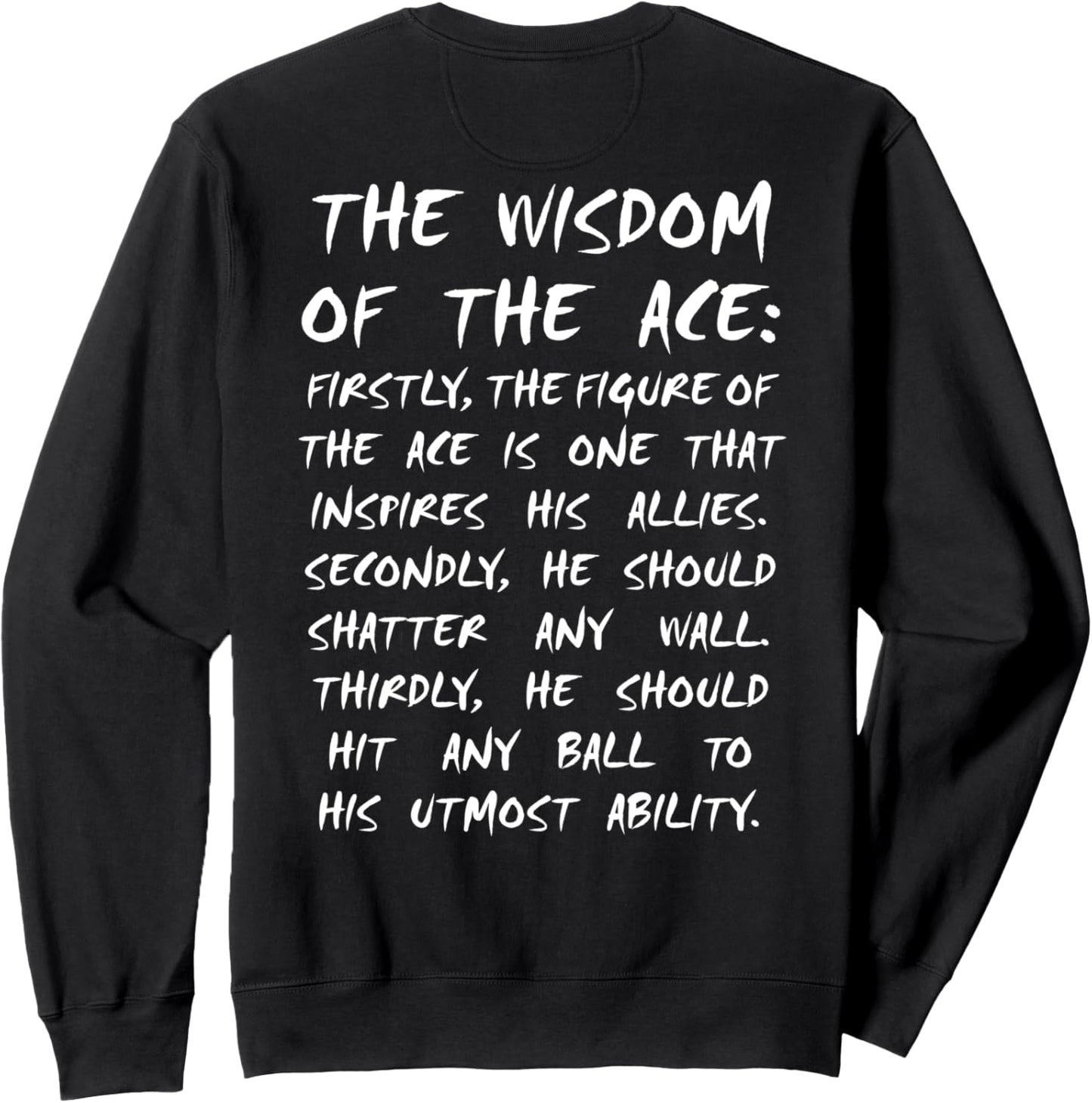 Ace Owl Volleyball Wisdom Anime Manga Cosplay Sweatshirt