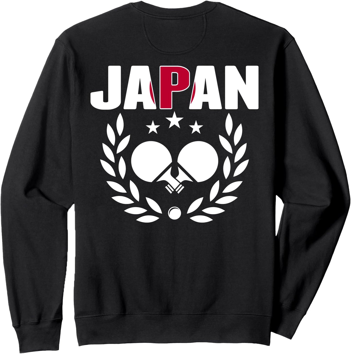 Japan Table Tennis Fans Jersey Japanese Ping Pong Lovers Sweatshirt
