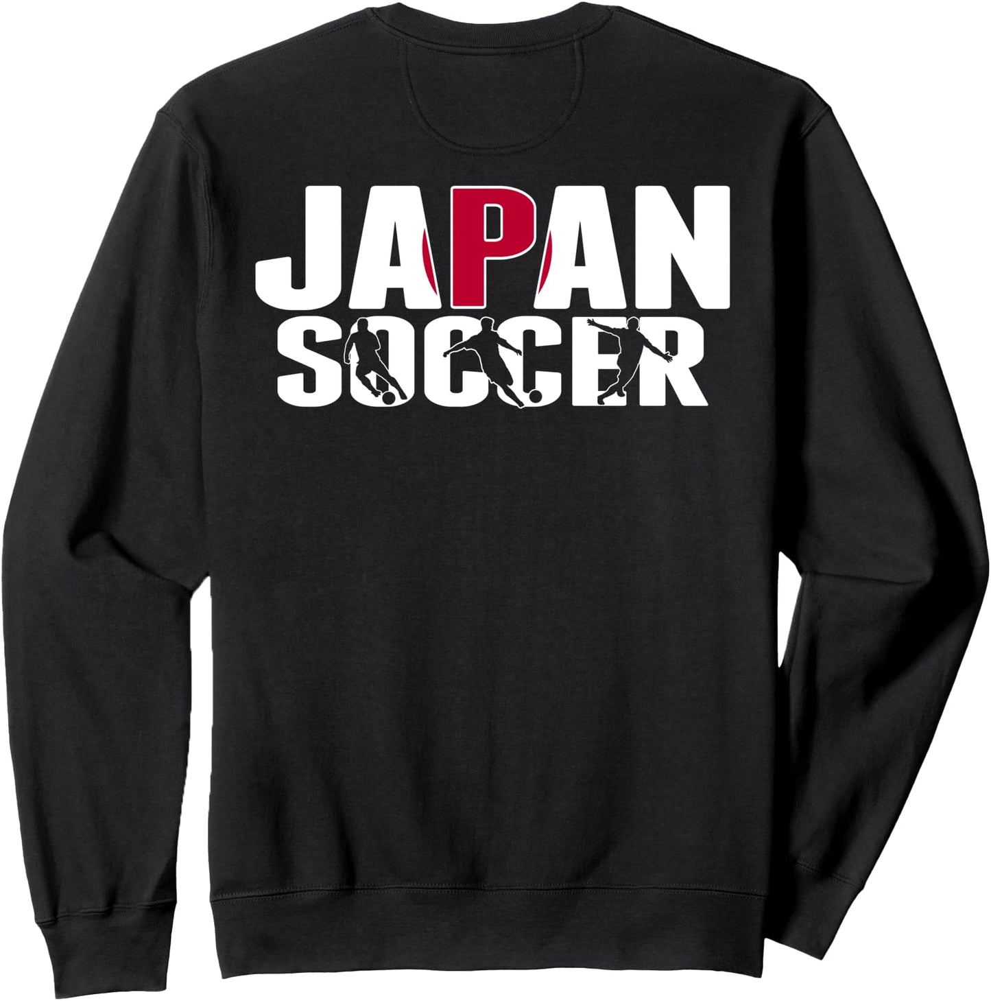 Japan Soccer Lovers Jersey - Japanese Flag Football Players Sweatshirt