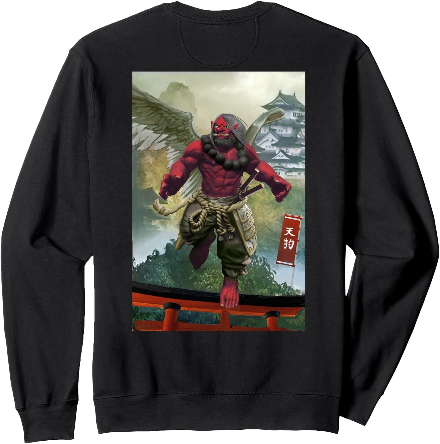 TENGU JAPANESE FOLKLORE GOD Sweatshirt