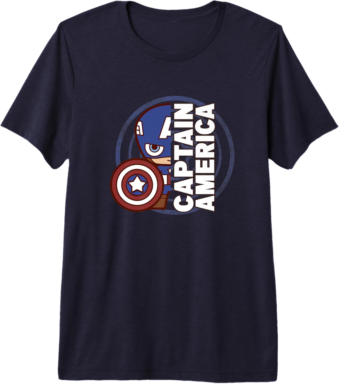 Marvel Comics Retro Classic Captain America Chibi Shot Premium