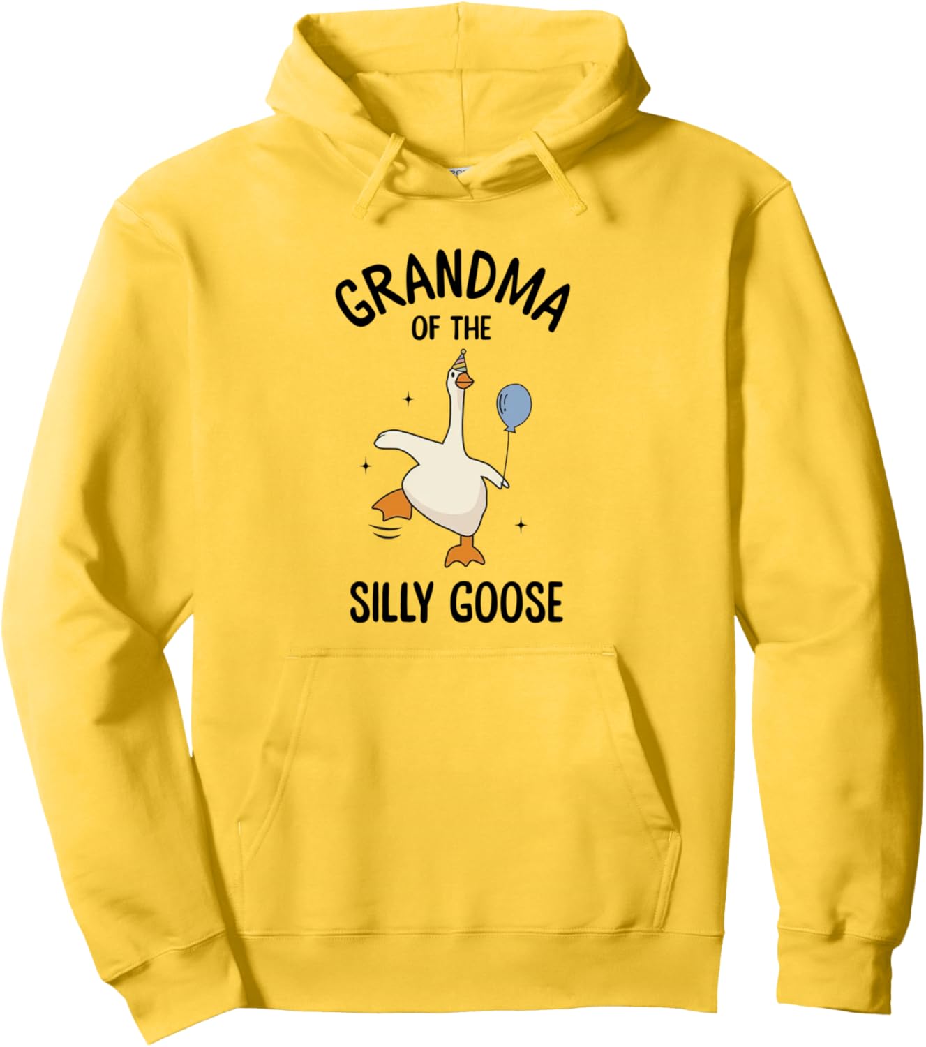 Grandma Of The Silly Goose First Birthday Family Matching Pullover Hoodie
