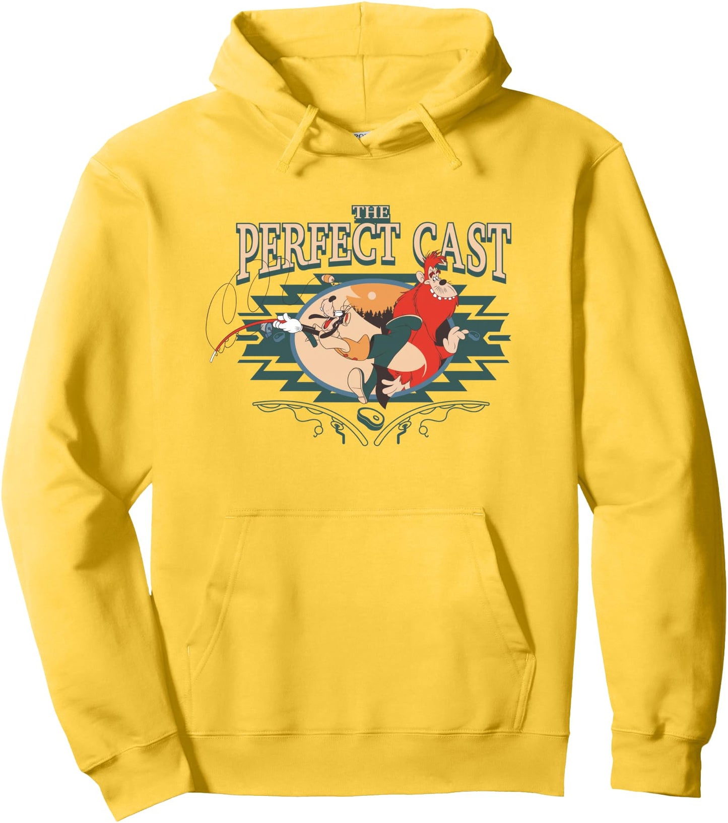 Disney A Goofy Movie The Perfect Cast Goody Bigfoot Poster Pullover Hoodie