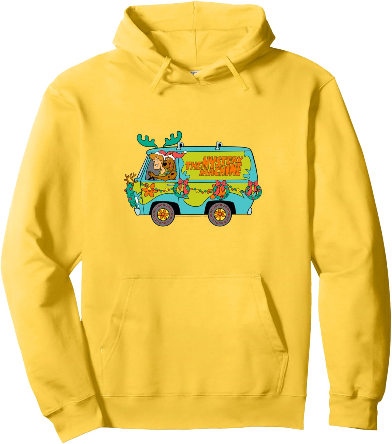 The Mystery Machine Holiday Adventure Pullover Hoodie