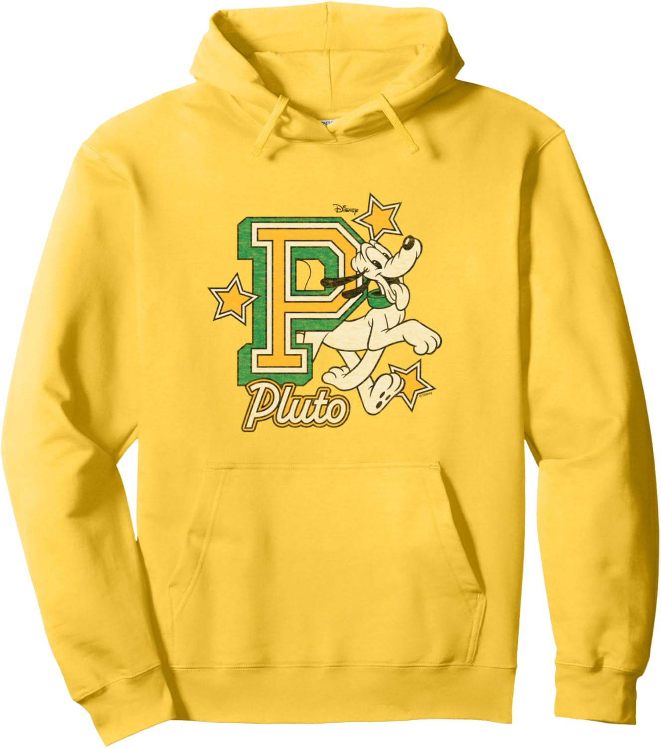Disney - Pluto Letterman Pullover Hoodie