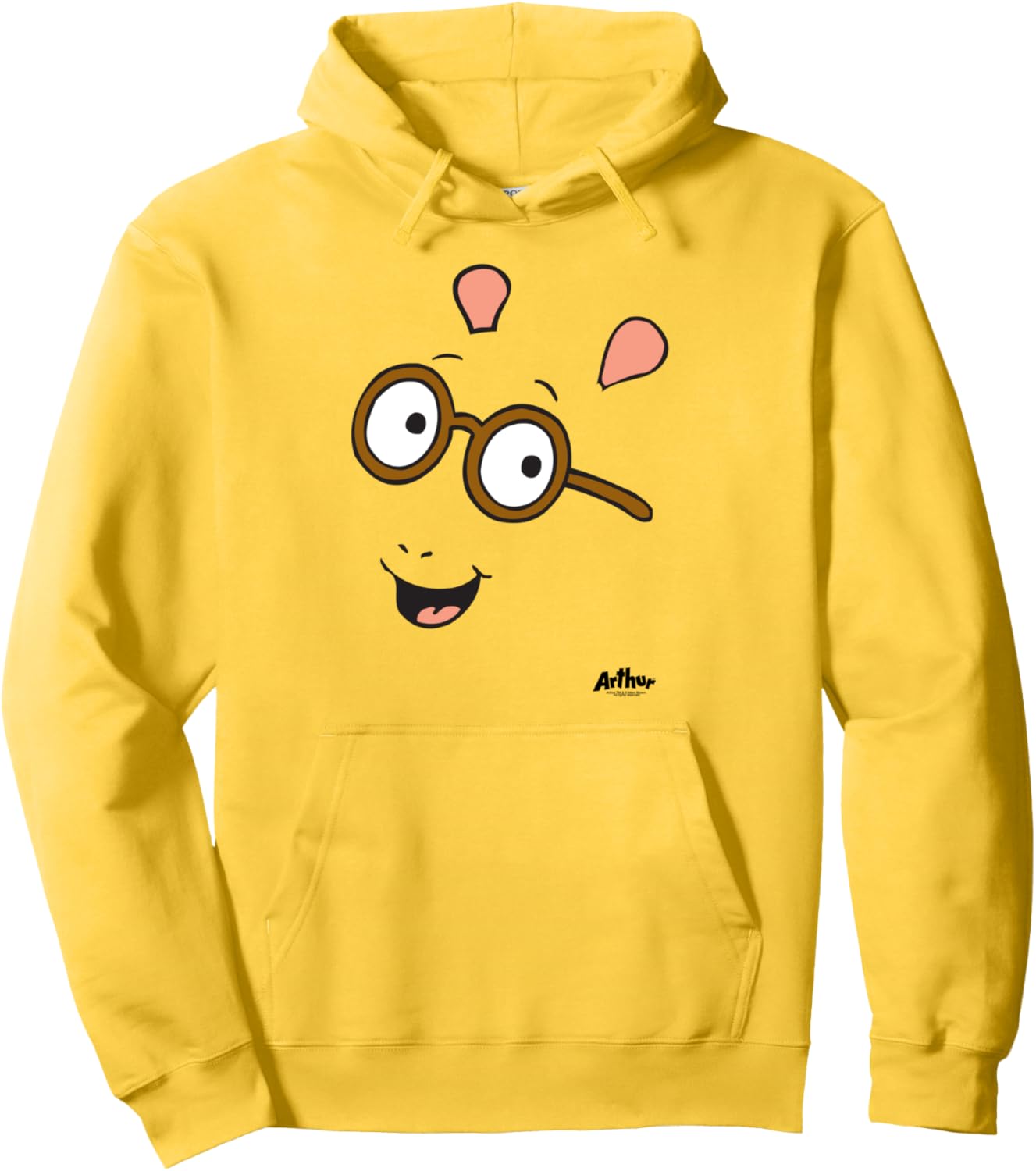 Arthur Full Face Arthur Easy Costume Cartoon Pullover Hoodie
