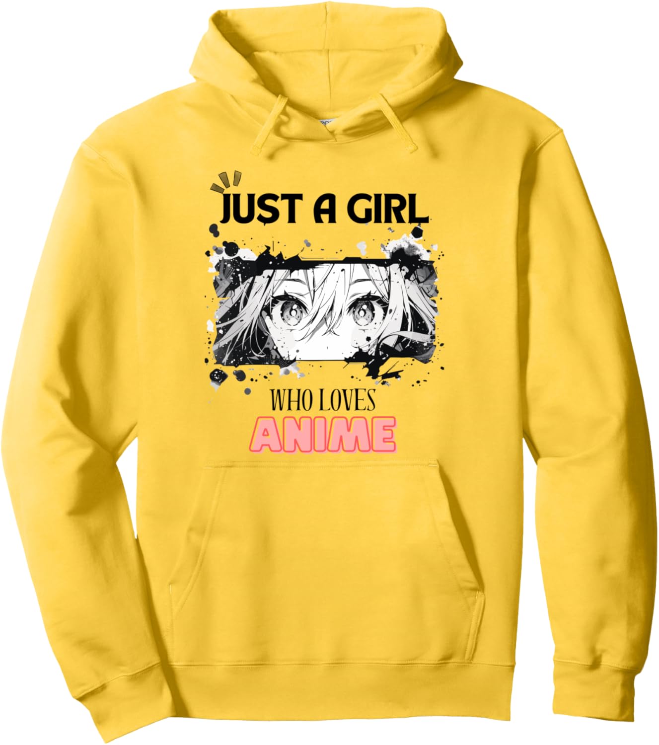 I'm Just A Girl Who Loves Anime And Sketching Pullover Hoodie