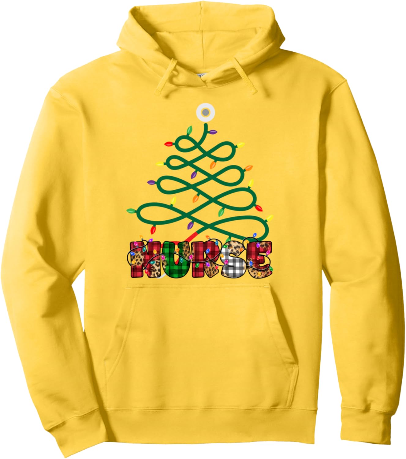 Christmas Nurse Funny Nurses Christmas Ugly Xmas Sweater Pullover Hoodie