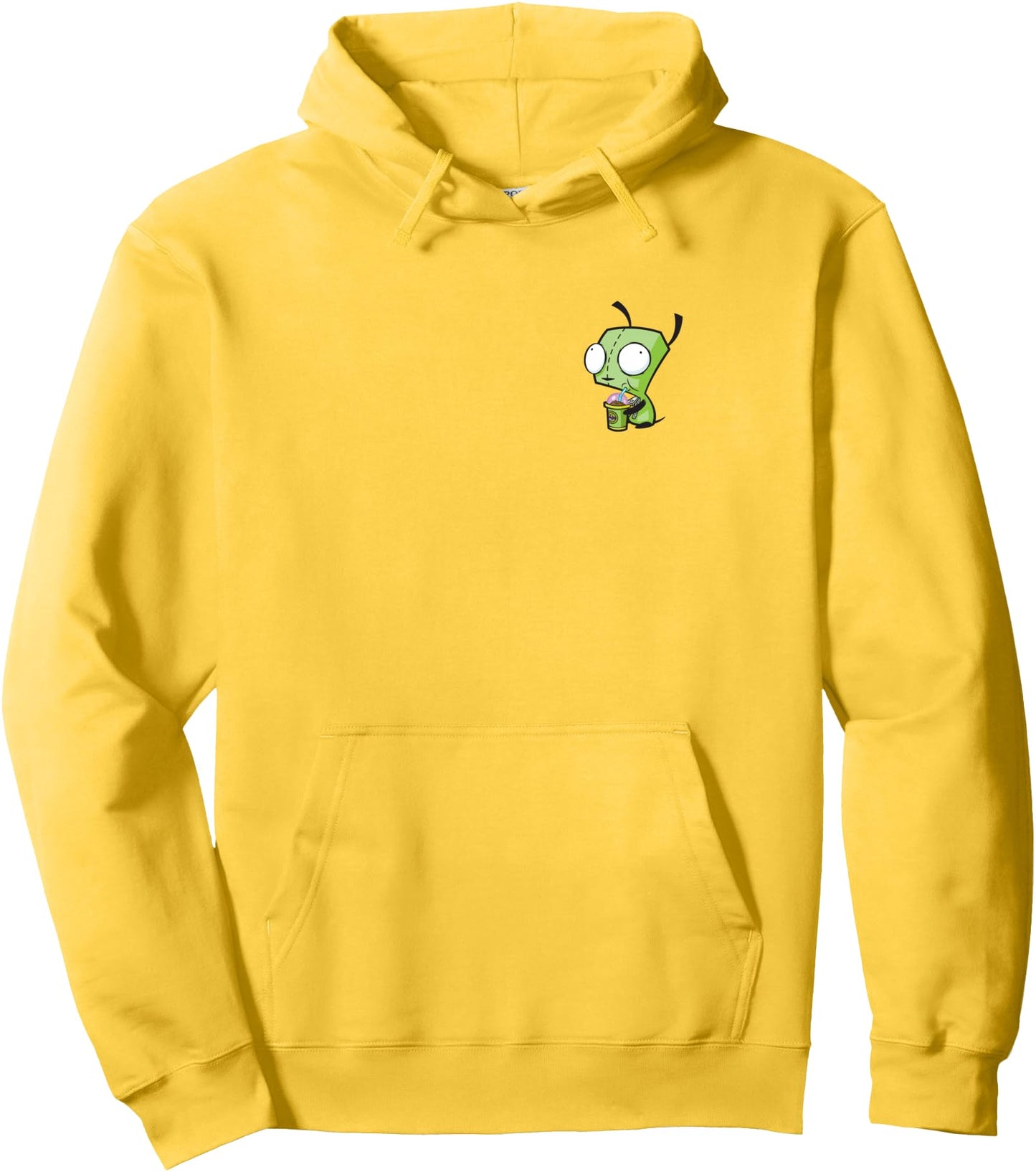 Invader Zim GIR Front & Back Nickelodeon Cartoon Pullover Hoodie