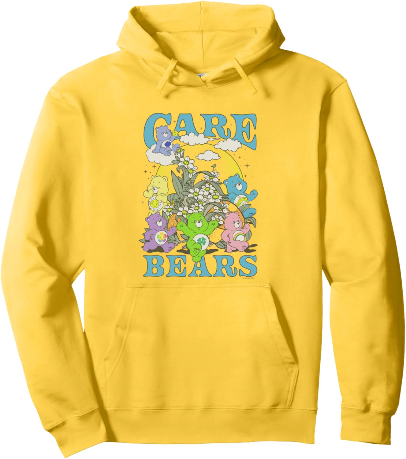 Care Bears Vintage Garden Party Group Shot Pullover Hoodie