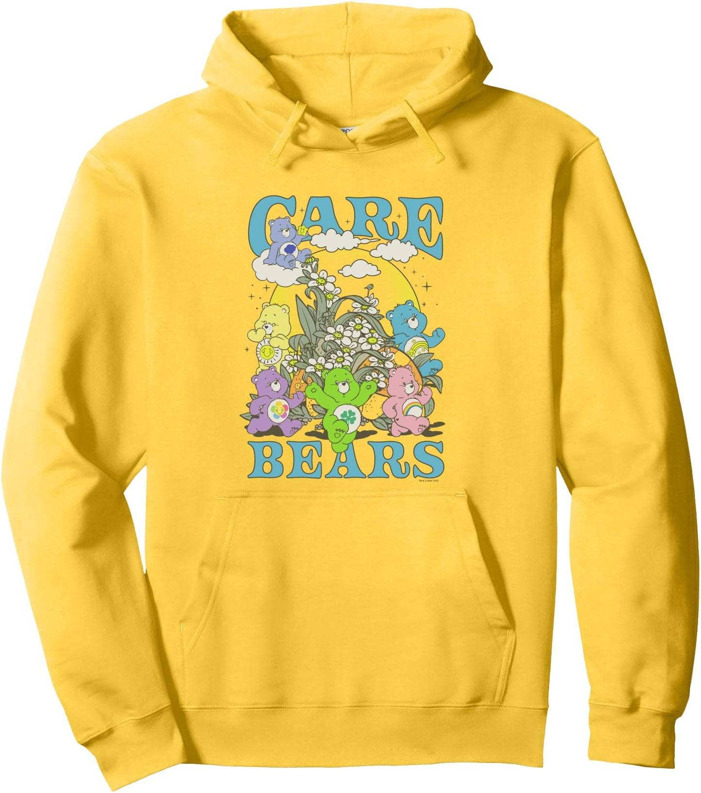 Care Bears Vintage Garden Party Group Shot Pullover Hoodie