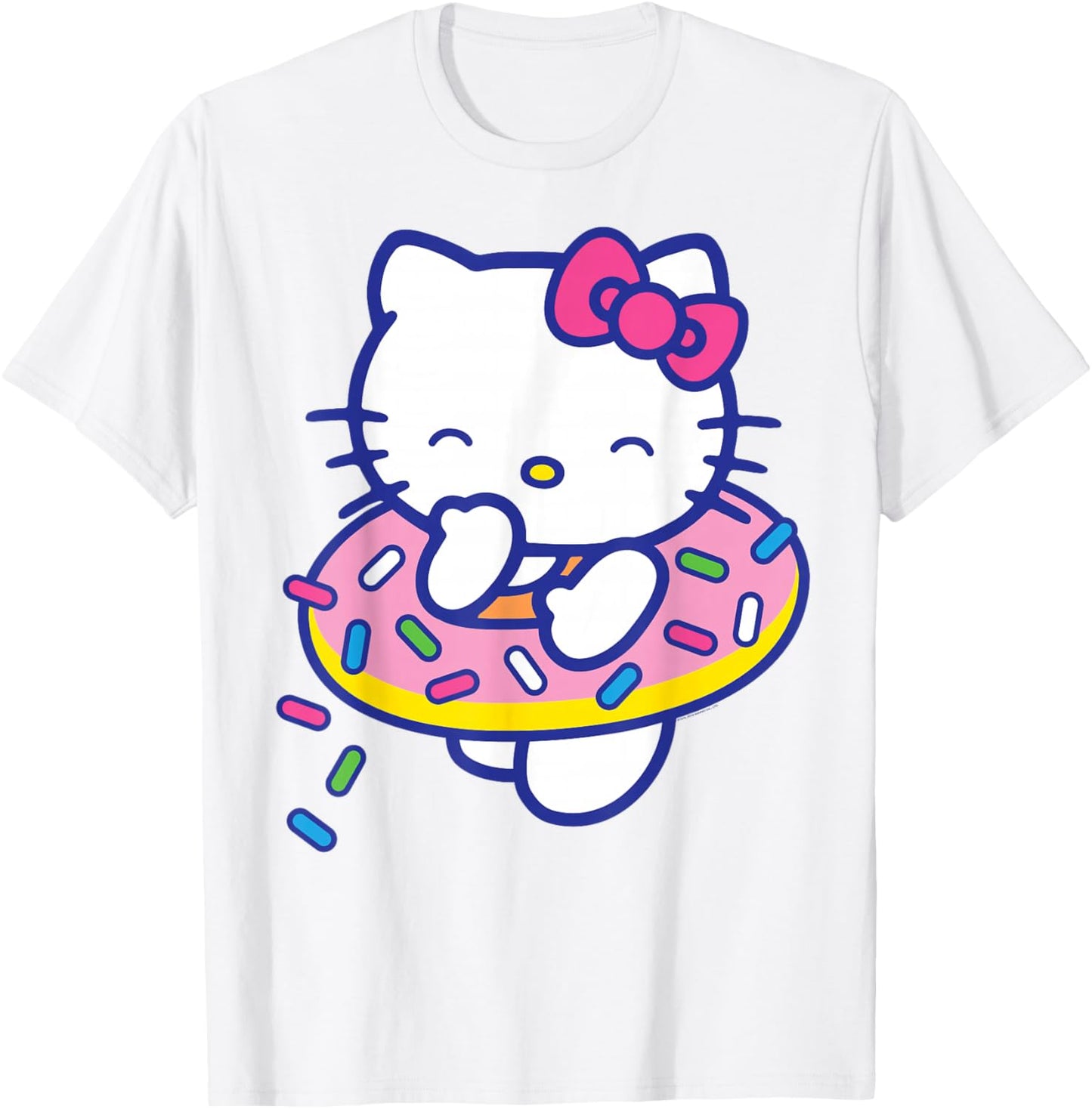 Hello Kitty Donut Sprinkles Floaty Summer Swimming