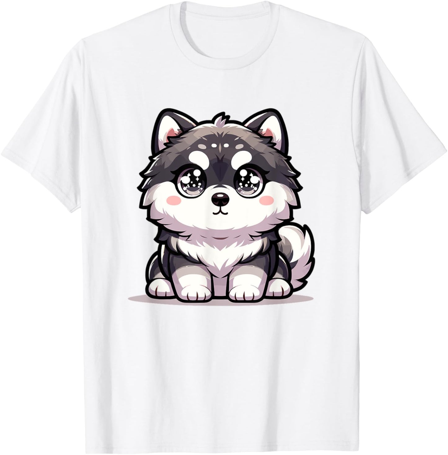 Adorable Cute Japanese Kawaii Chibi Alaskan Malamute