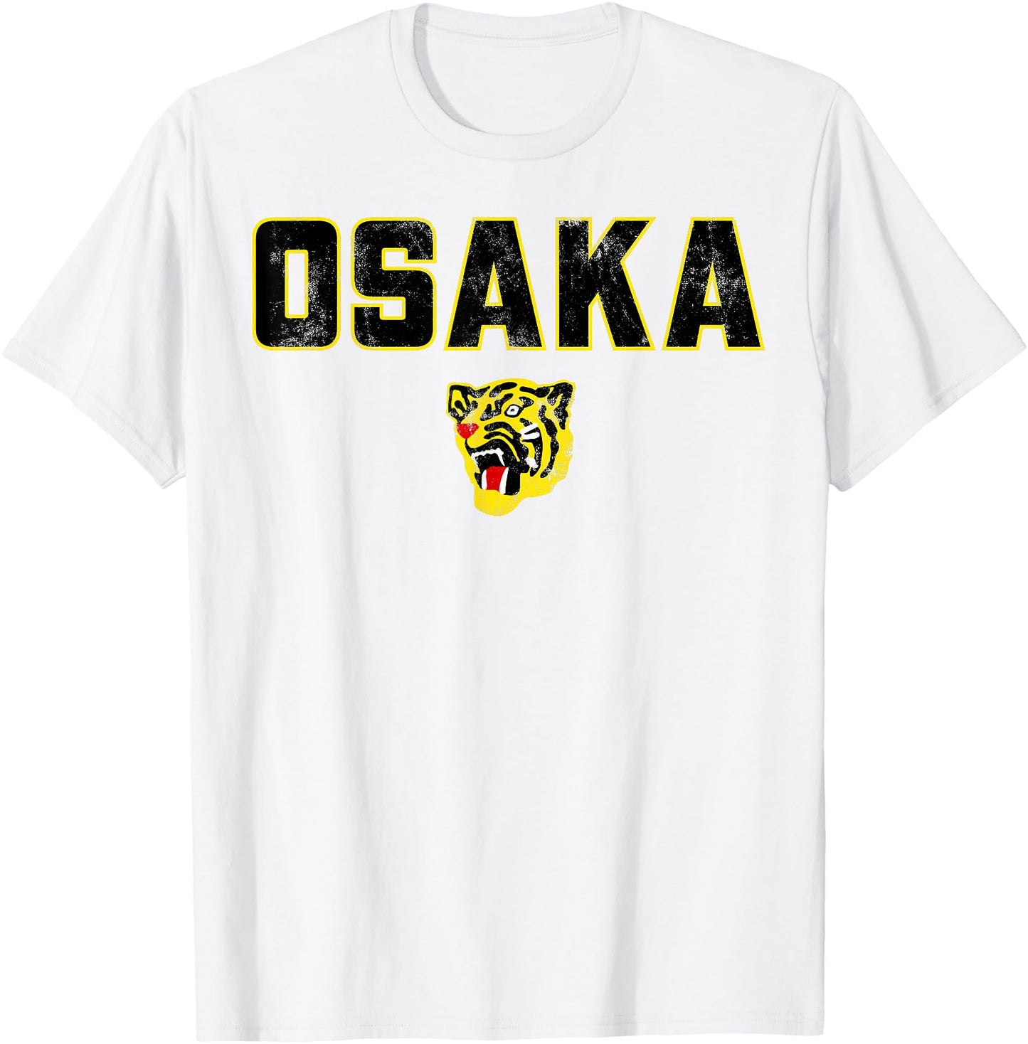 Osaka Tigers Vintage Japanese Baseball (Black)