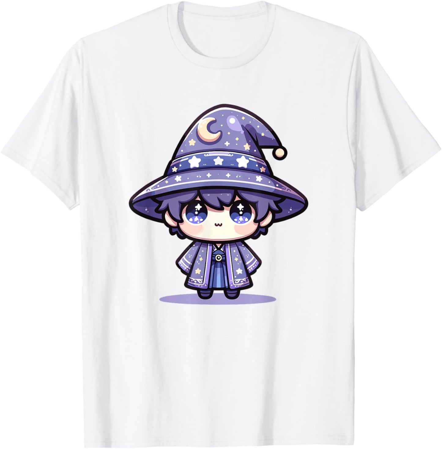 Adorable Cute Japanese Kawaii Chibi Wizard