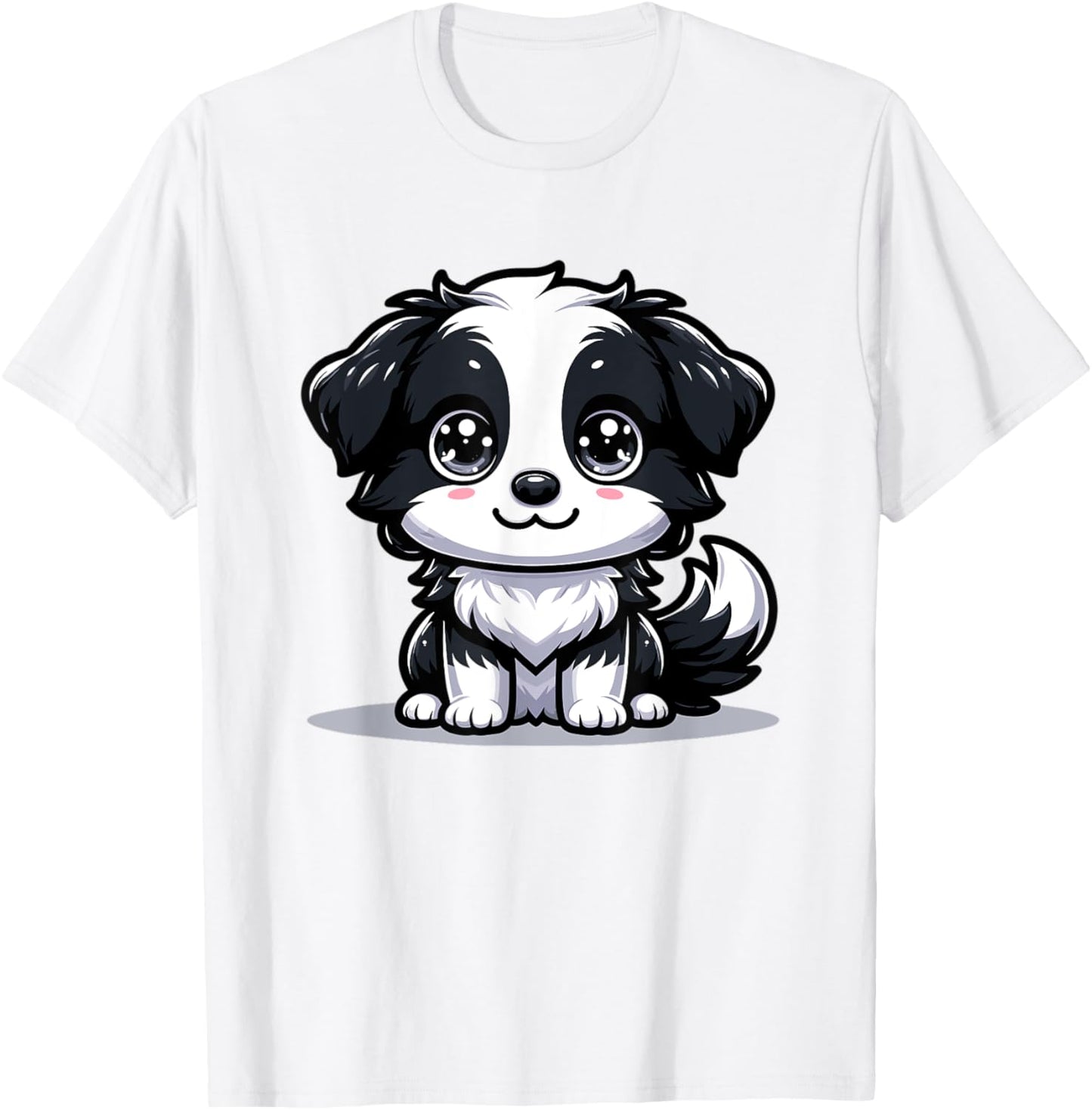 Adorable Cute Japanese Kawaii Chibi Border Collie
