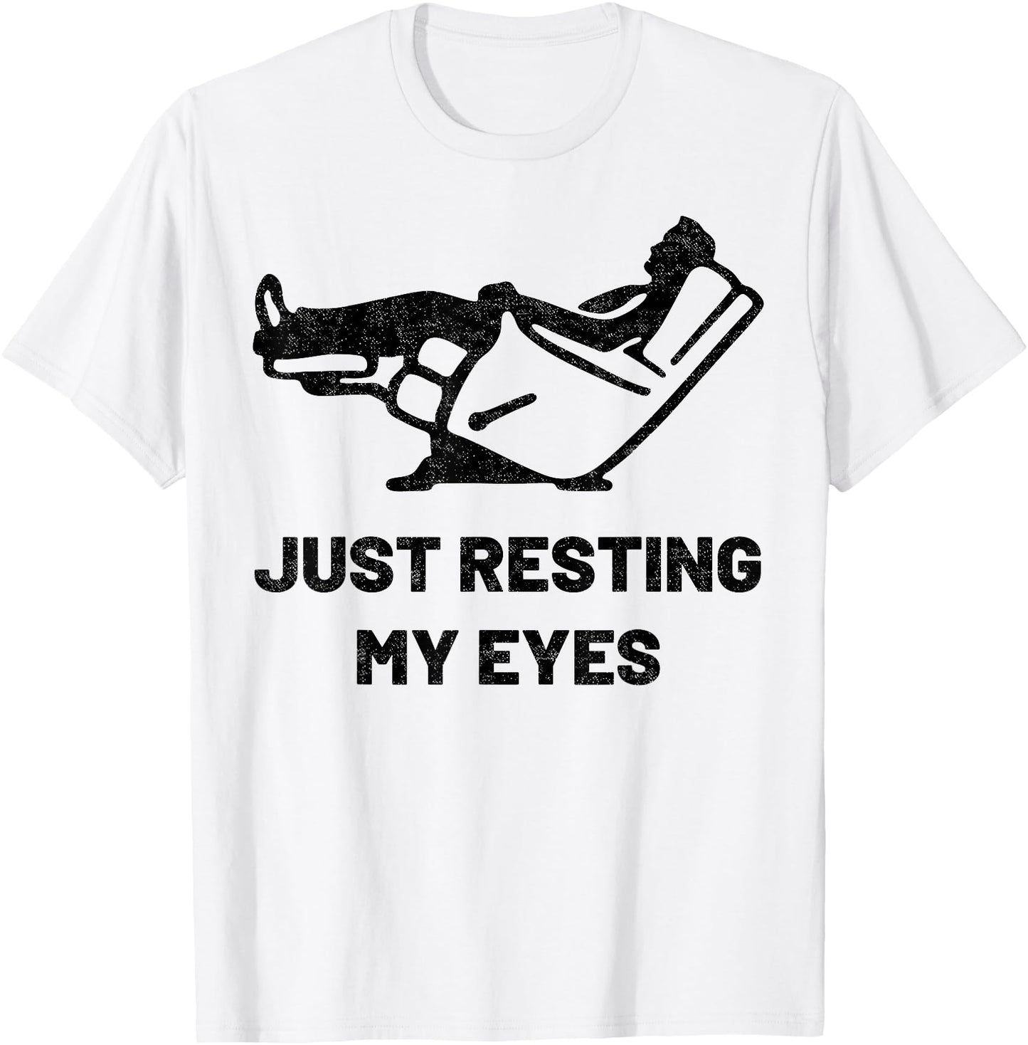 Just Resting My Eyes Funny Recliner Father's Day Dad Husband