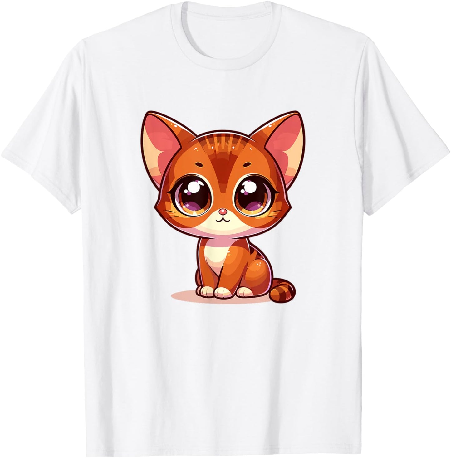 Adorable Cute Japanese Kawaii Chibi Abyssinian Cat