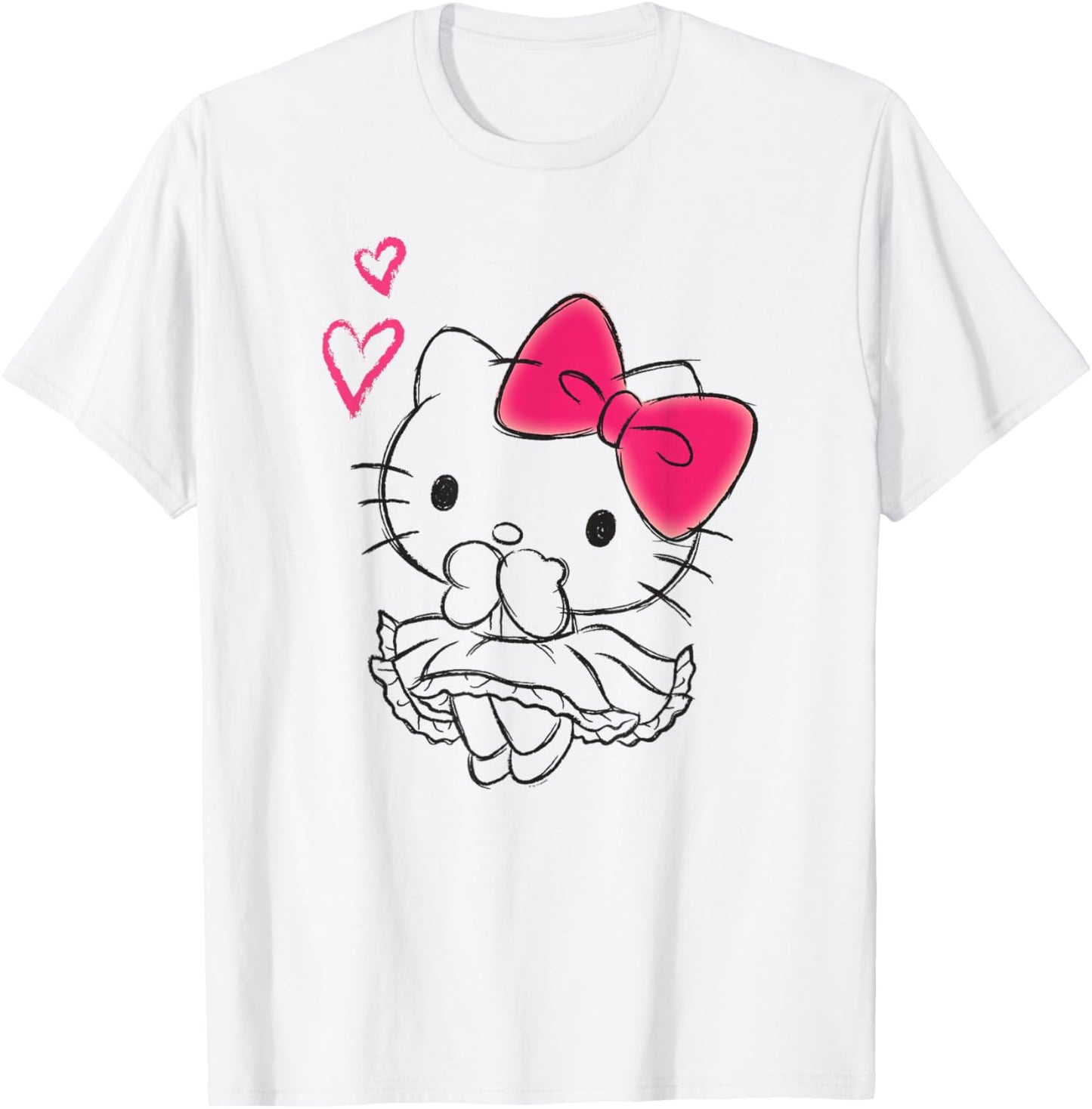 Hello Kitty Girly Hearts Tee Shirt