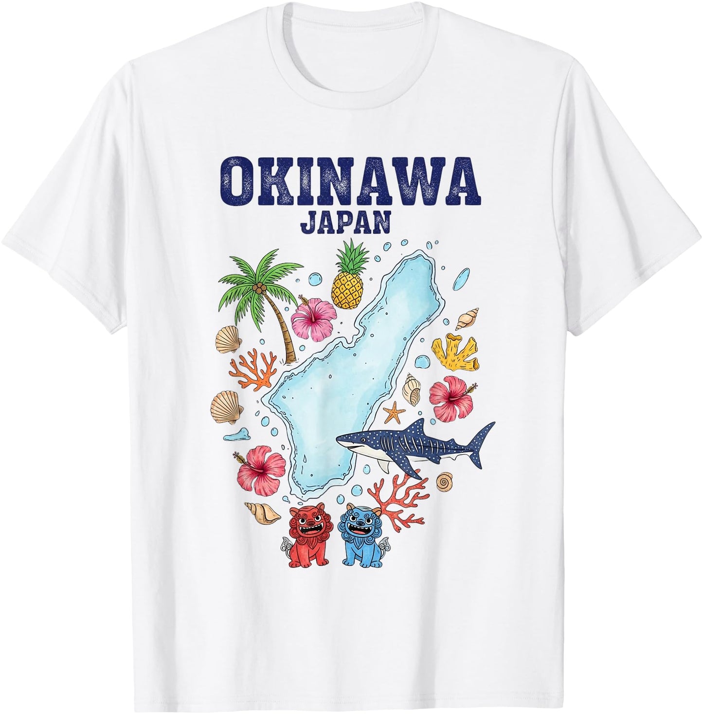 Okinawa Japan Tropical Island Art Japanese Souvenir