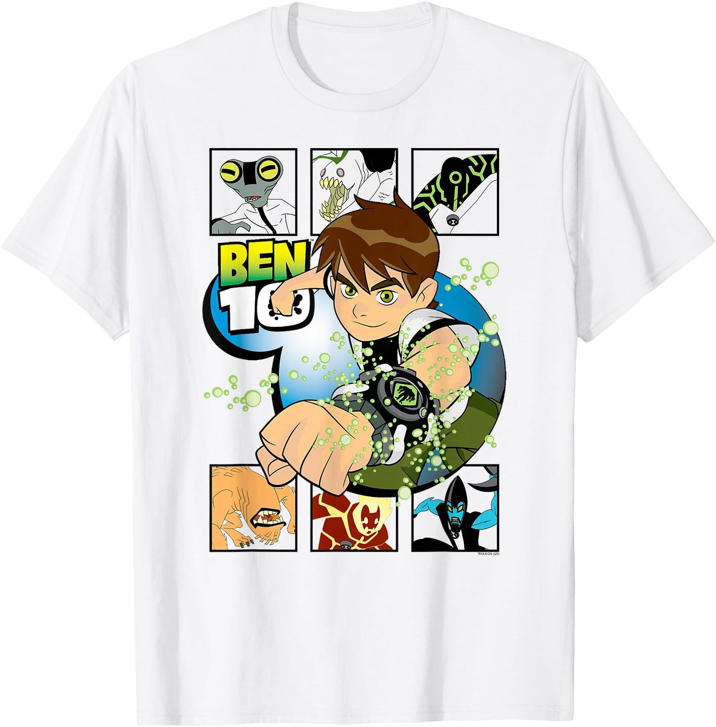 Ben 10 Omnitrix Alien Collage Cartoon