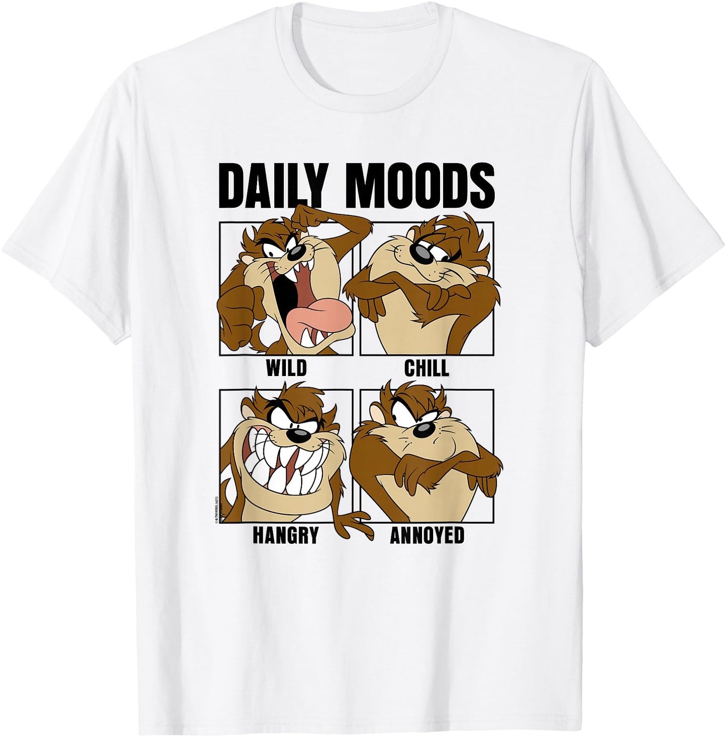 Looney Tunes Tazmanian Devil Daily Moods Panels
