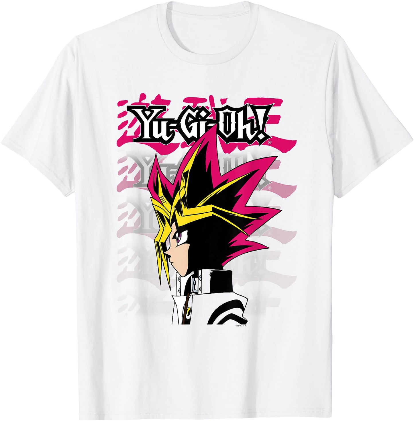 Yu-Gi-Oh! Duel Monsters Yugi Colorful Repeating Logo Anime