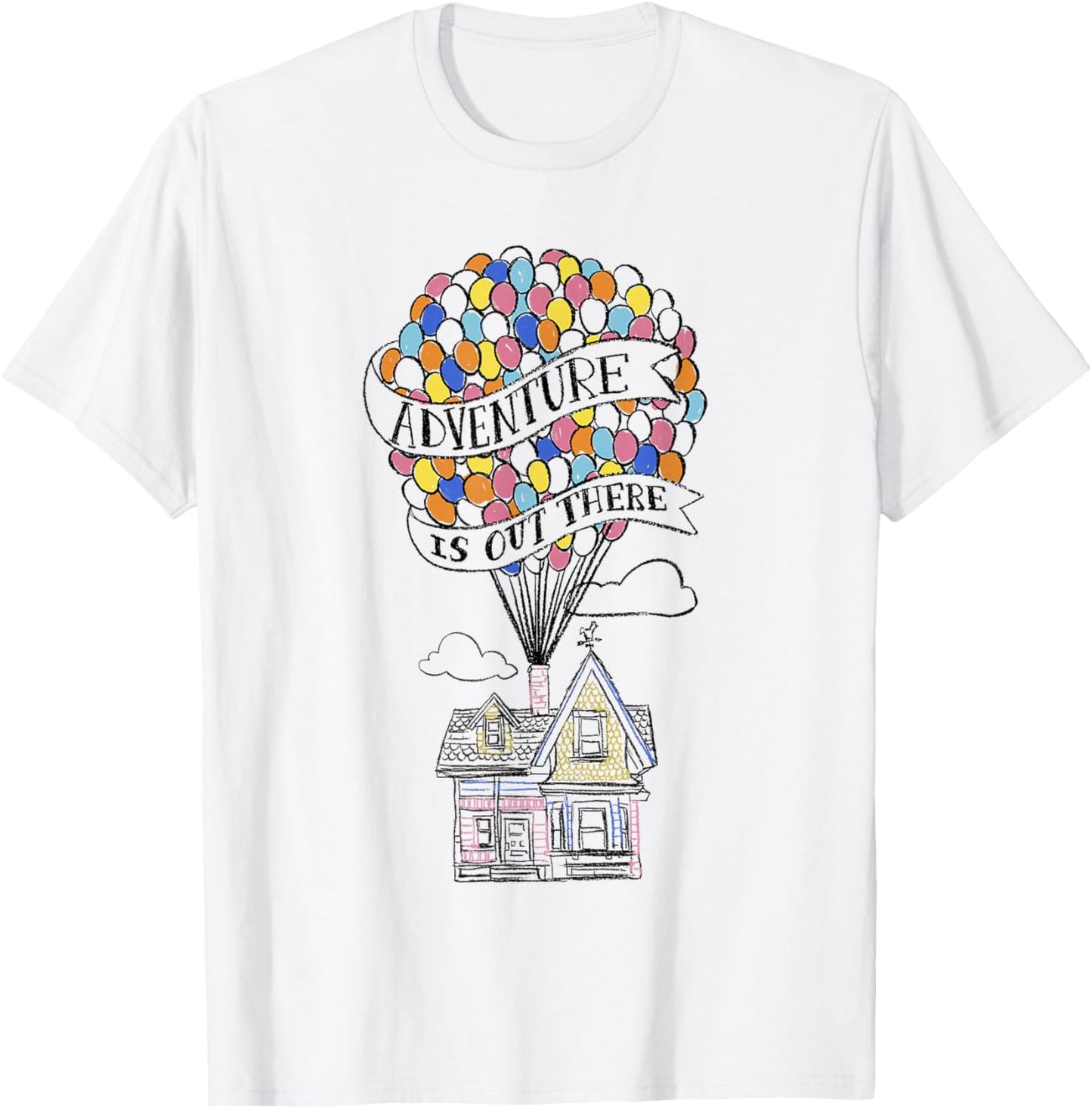 Disney Pixar Up Adventure Is Out There Flying House Outline