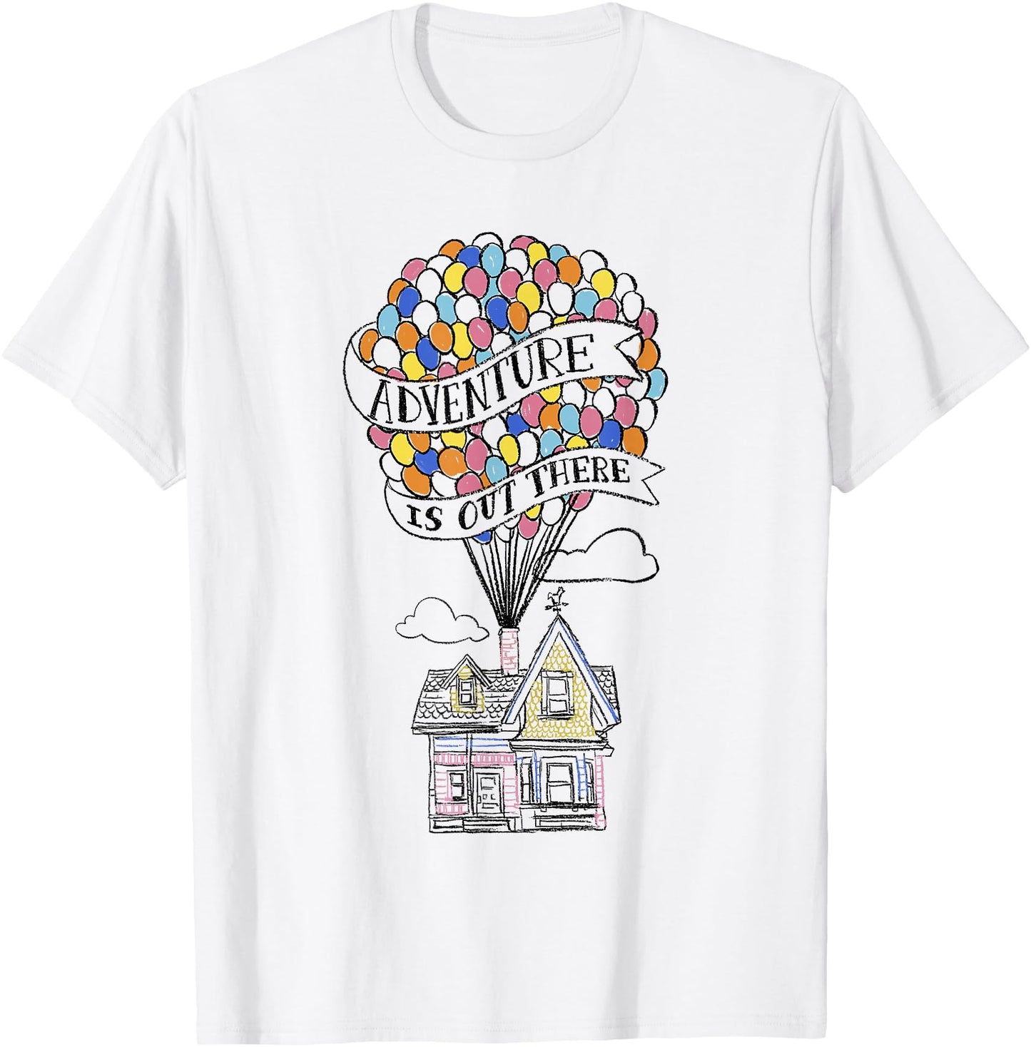 Disney Pixar Up Adventure Is Out There Flying House Outline