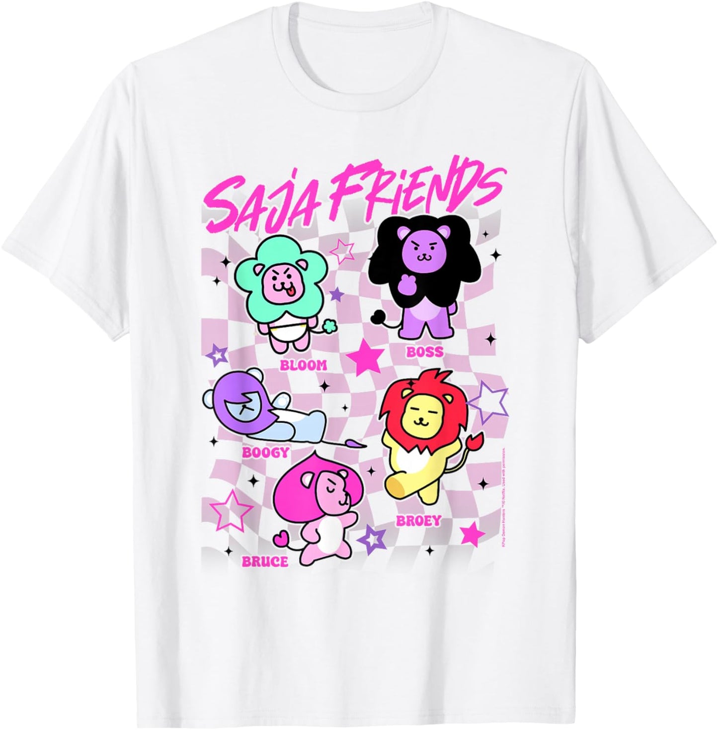 Kpop Demon Hunters Halloween Saja Friends Poster