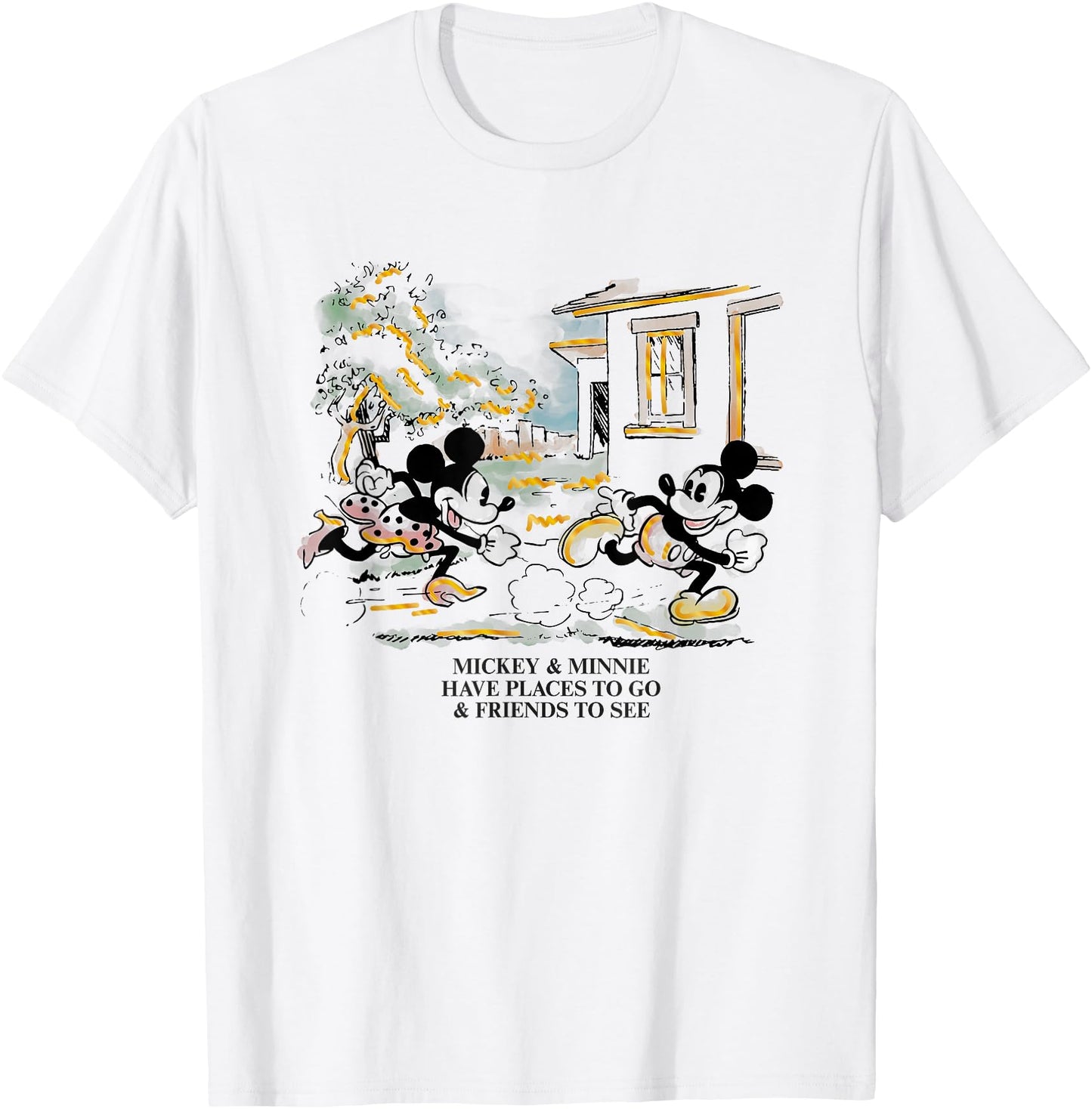 Disney Mickey and Friends Vintage Stroll