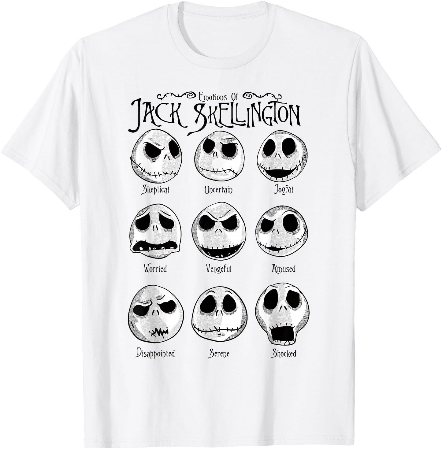 Disney The Nightmare Before Christmas Emotional Jack