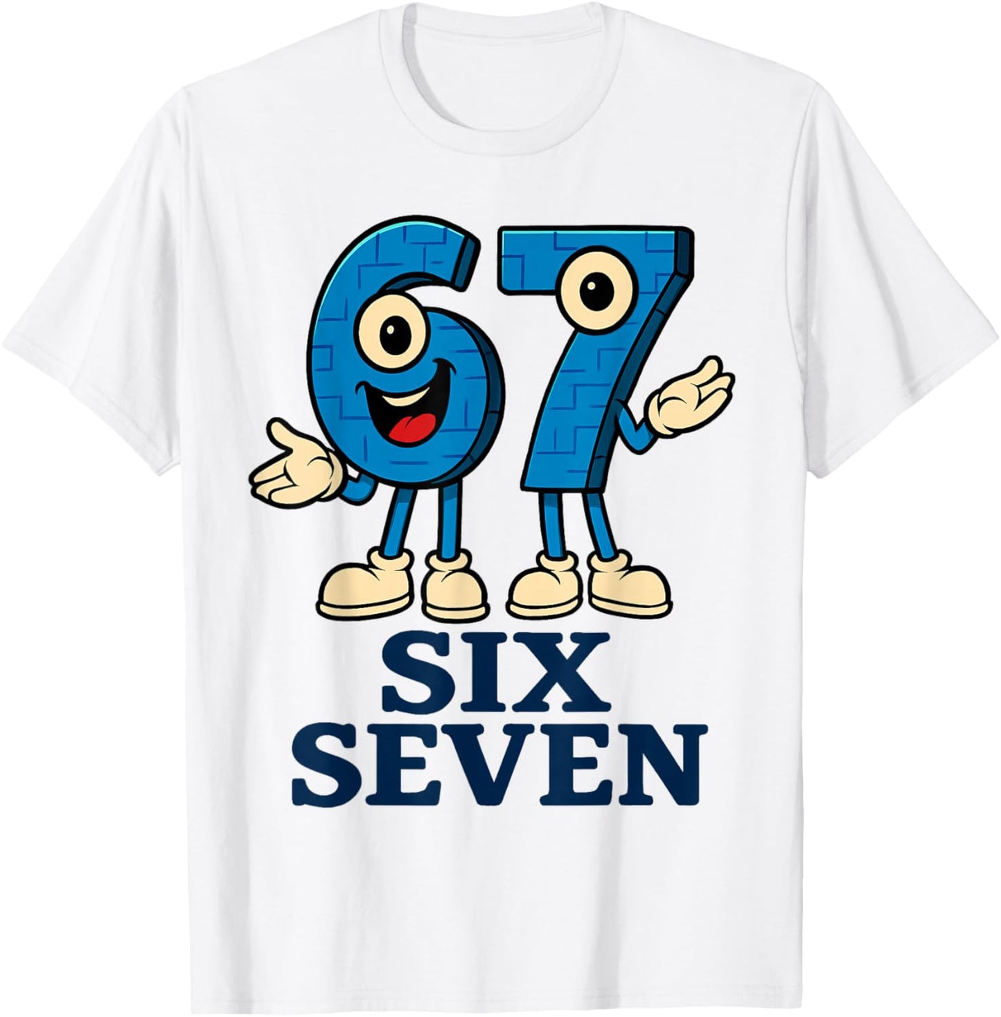 67 Six Seven 6-7 - Funny Italian Brainrot Kids Gaming Meme