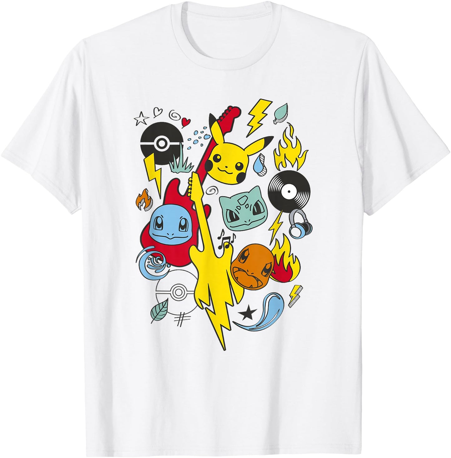 Pokmon Pikachu Gotta Catch 'Em All Rock Music Collage