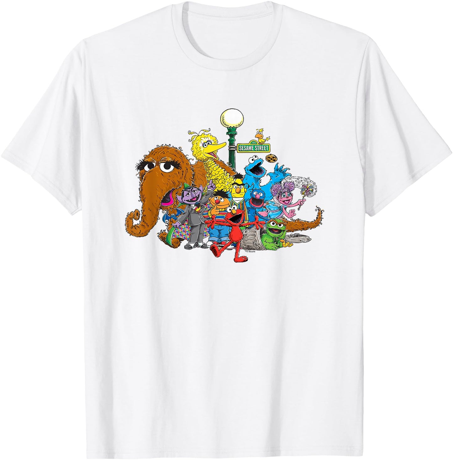 Sesame Street Group Street Light