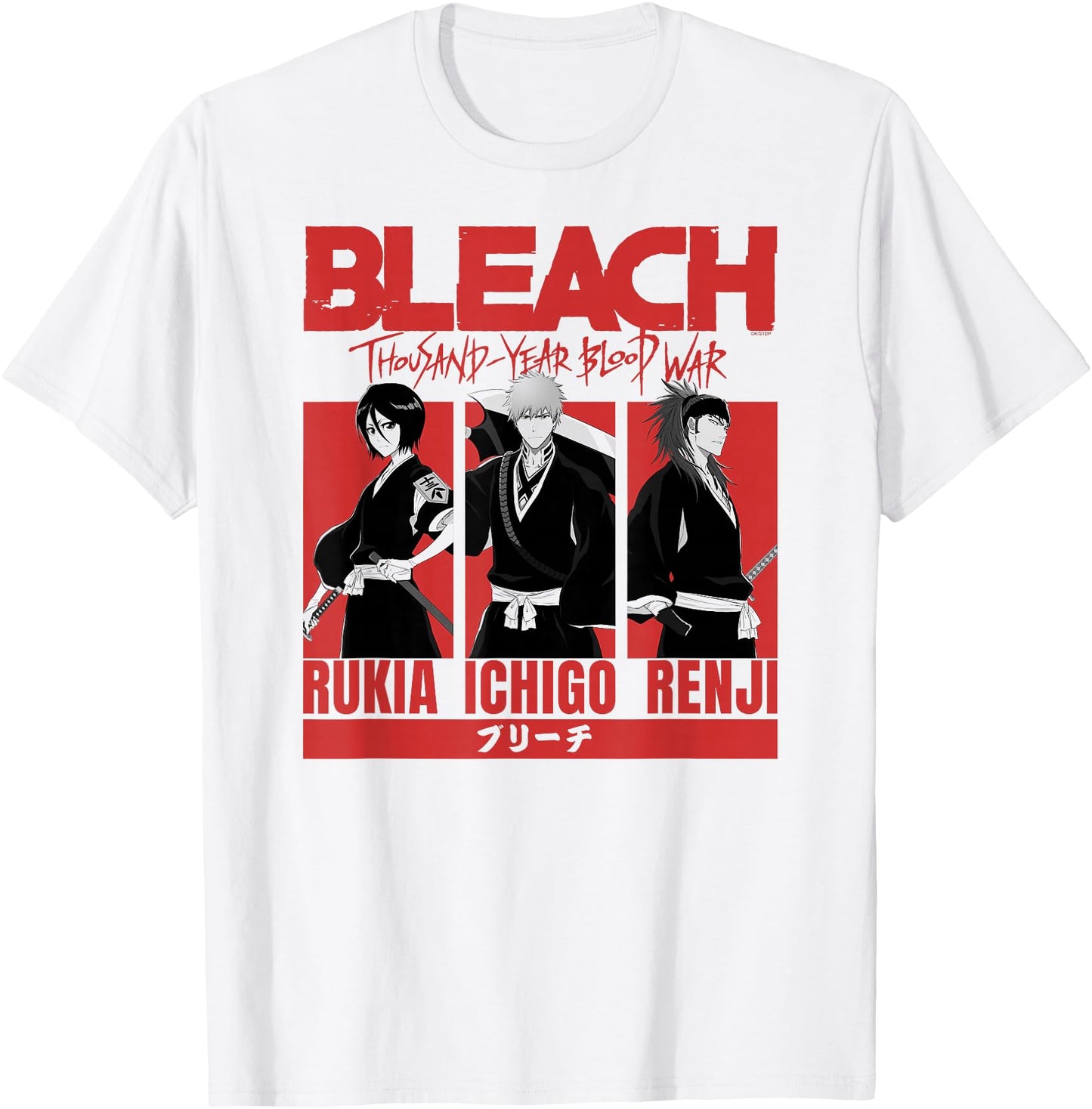 BLEACH: Thousand Year Blood Rukia Ichigo Renji Blocks Anime