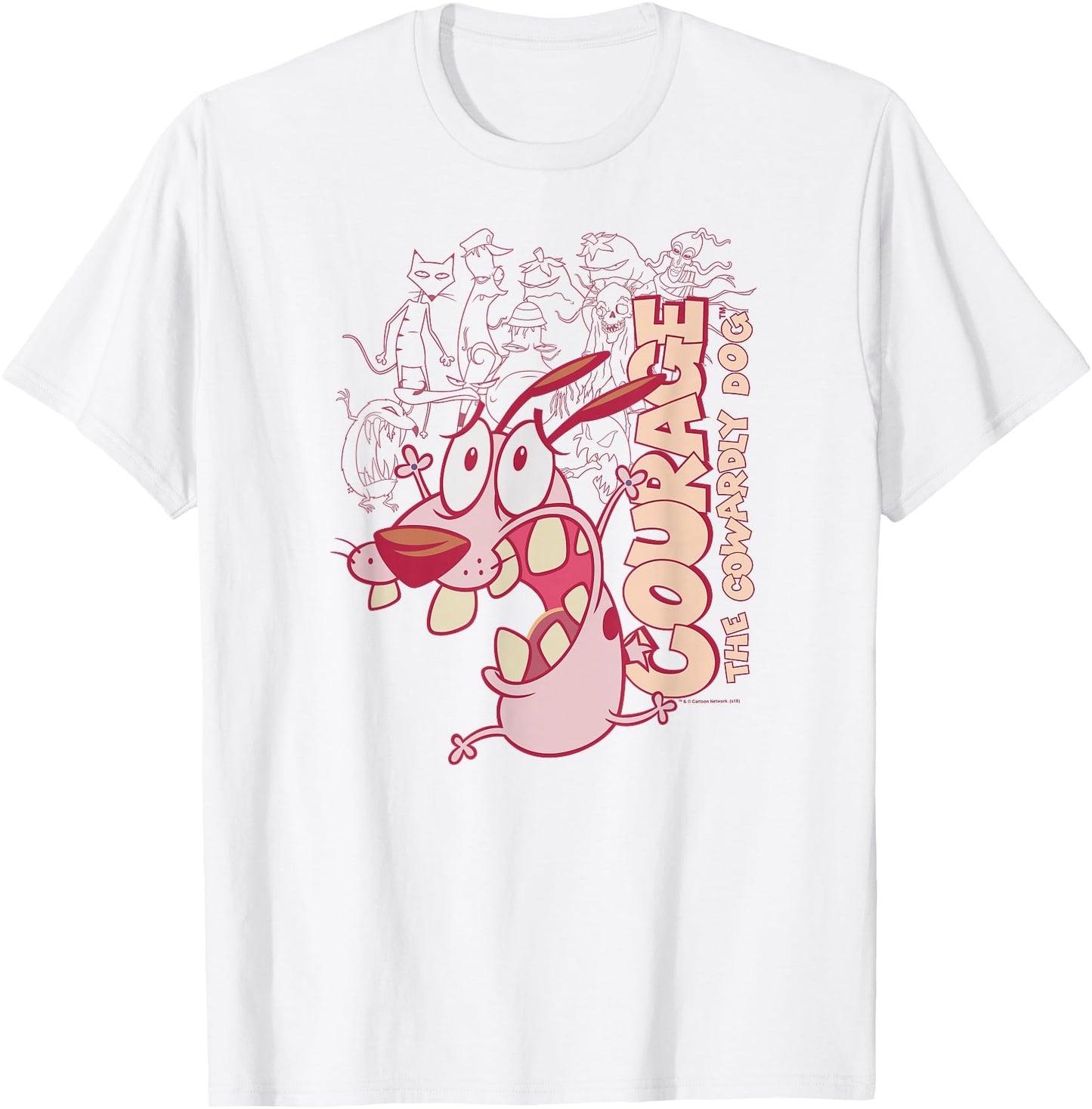 Courage the Cowardly Dog Running Scared