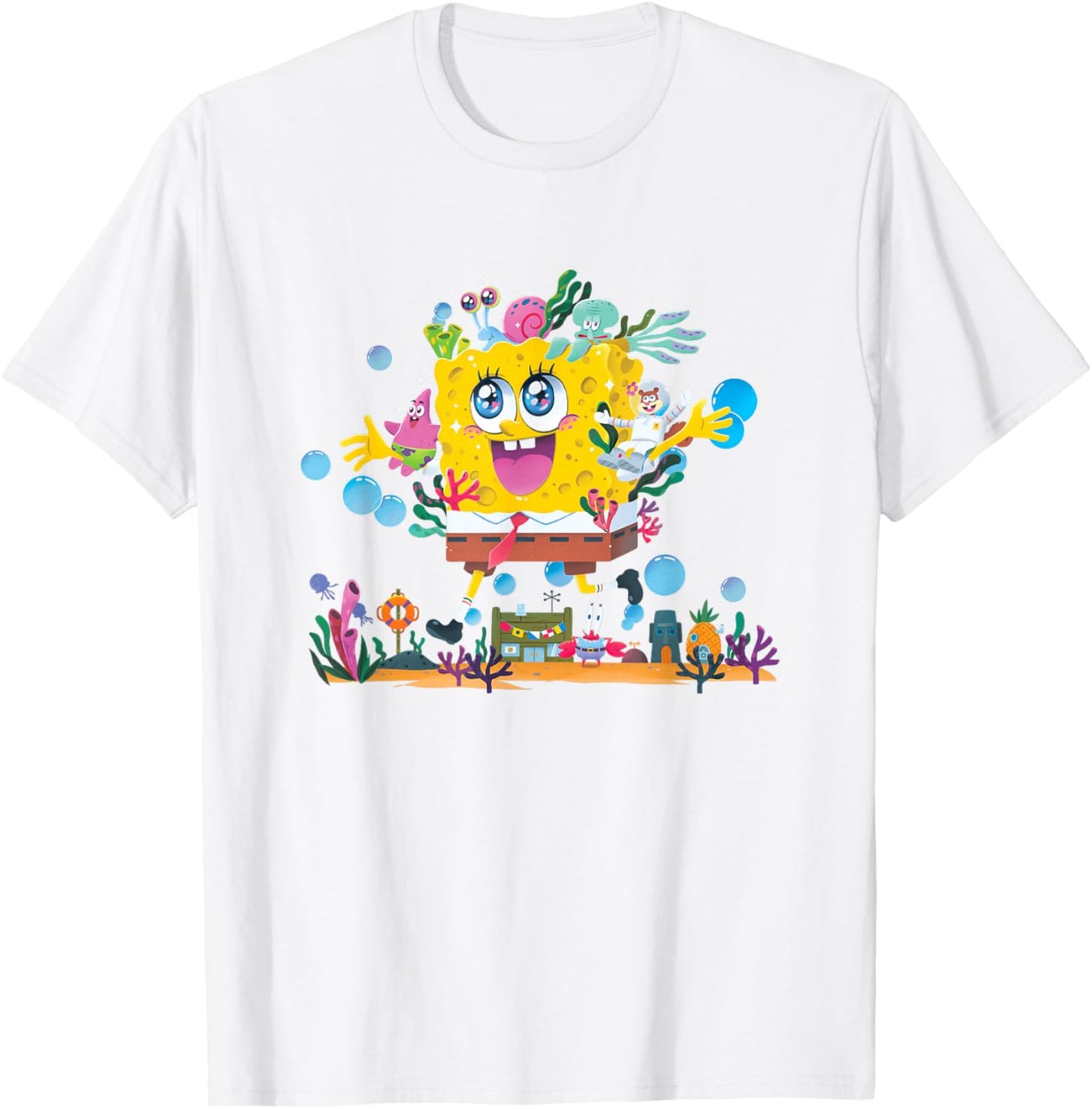 SpongeBob SquarePants Giant Sponge Bikini Bottom Chibi