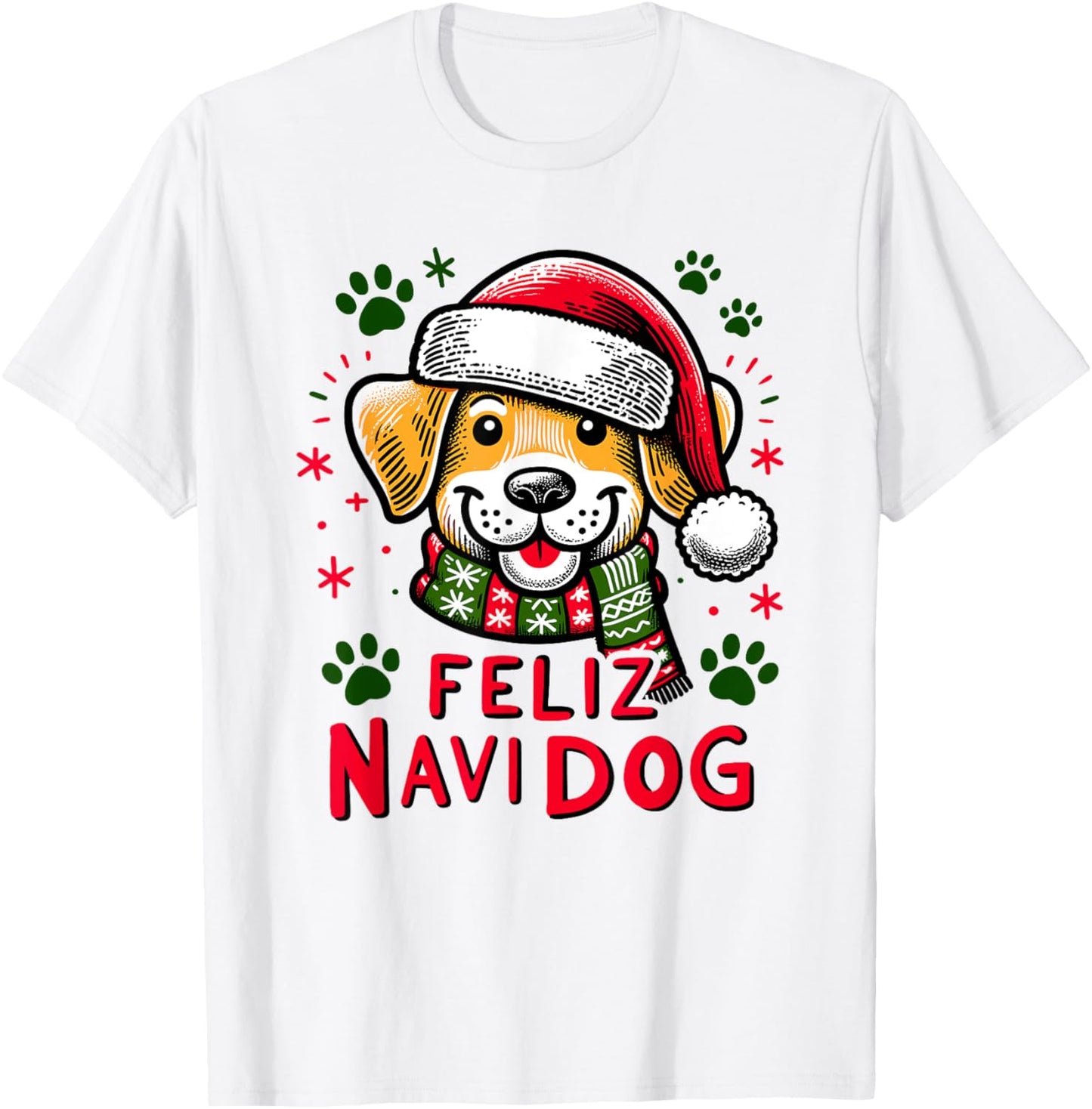Feliz Navidog Funny Christmas Pun Dog Lover