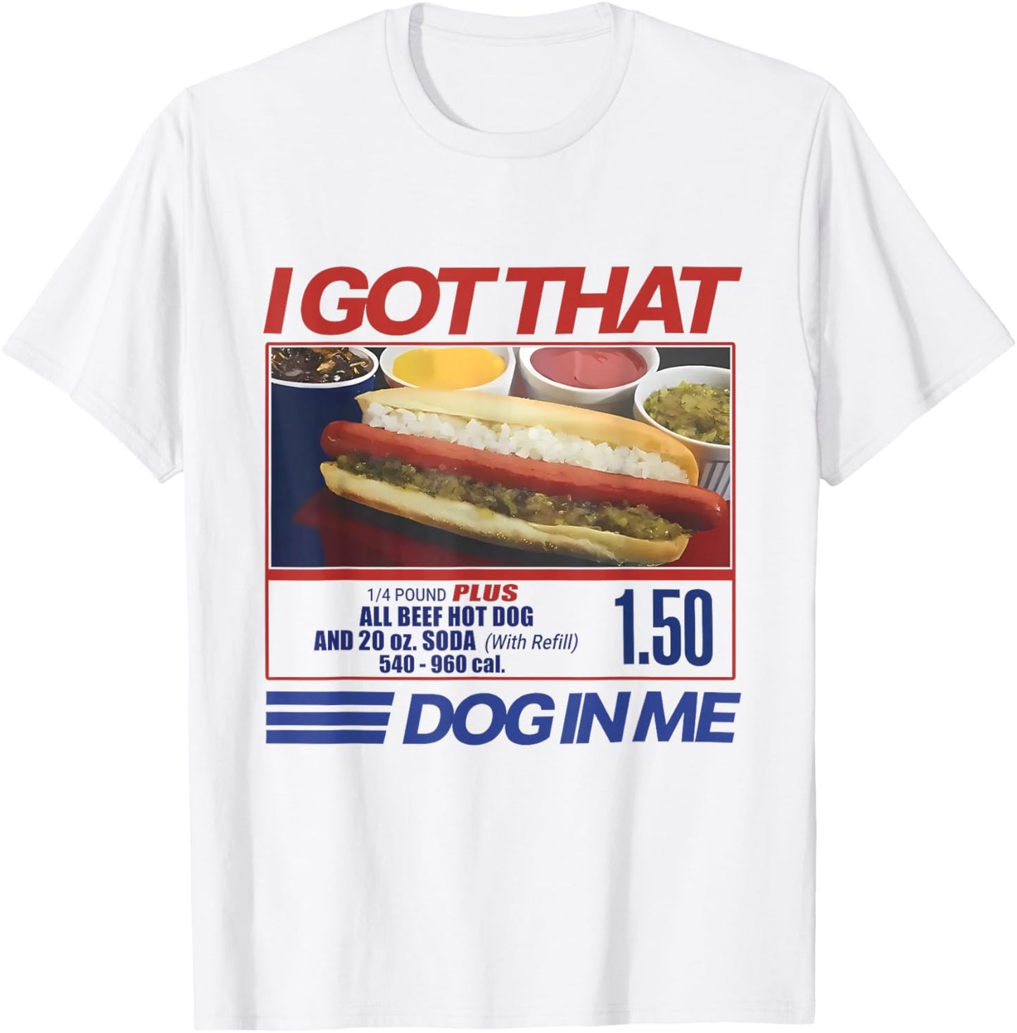 Retro Vintage I Got That Dog In Me Funny Hotdog Men Women