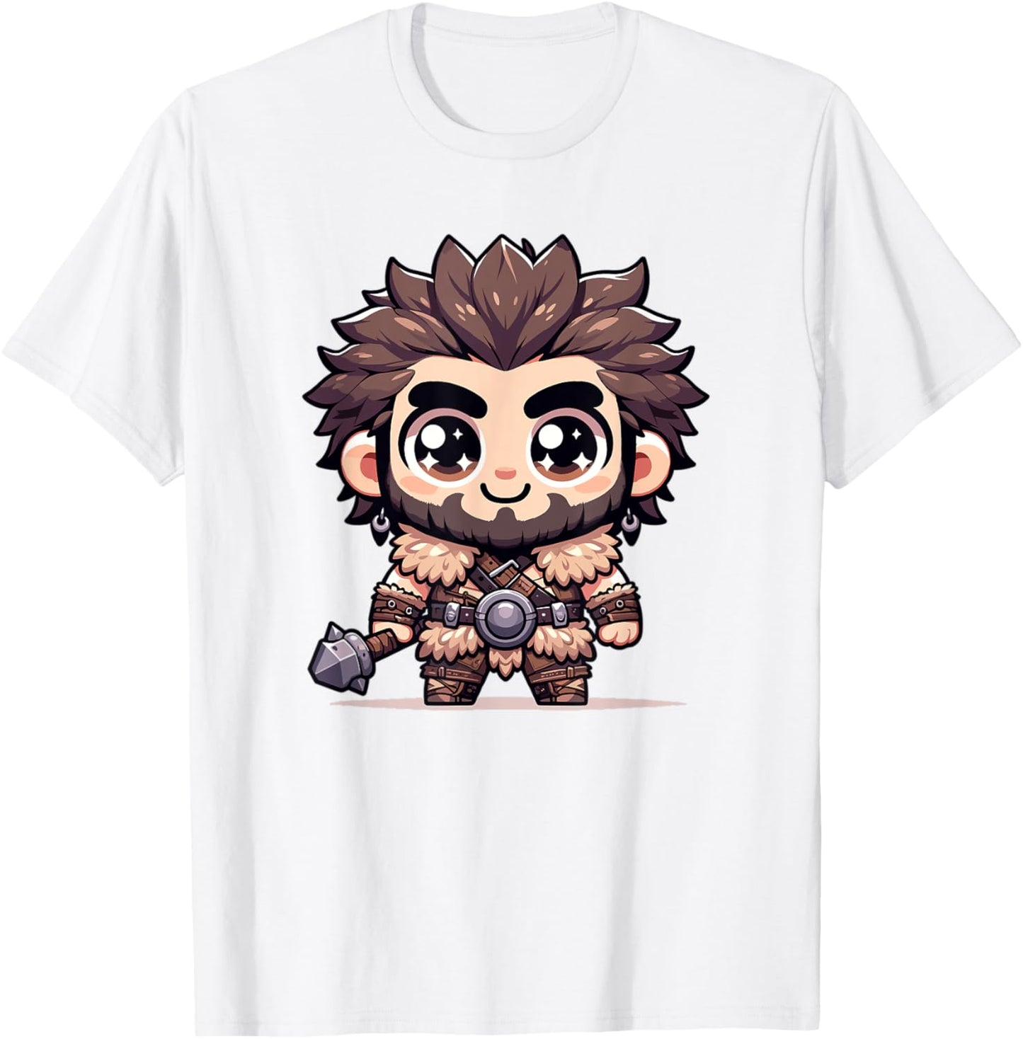 Adorable Cute Japanese Kawaii Chibi Barbarian