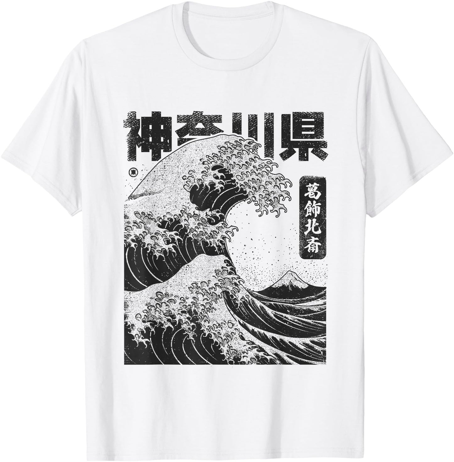 Vintage Japanese Kanagawa Hokusai Ukiyo-e Great Wave
