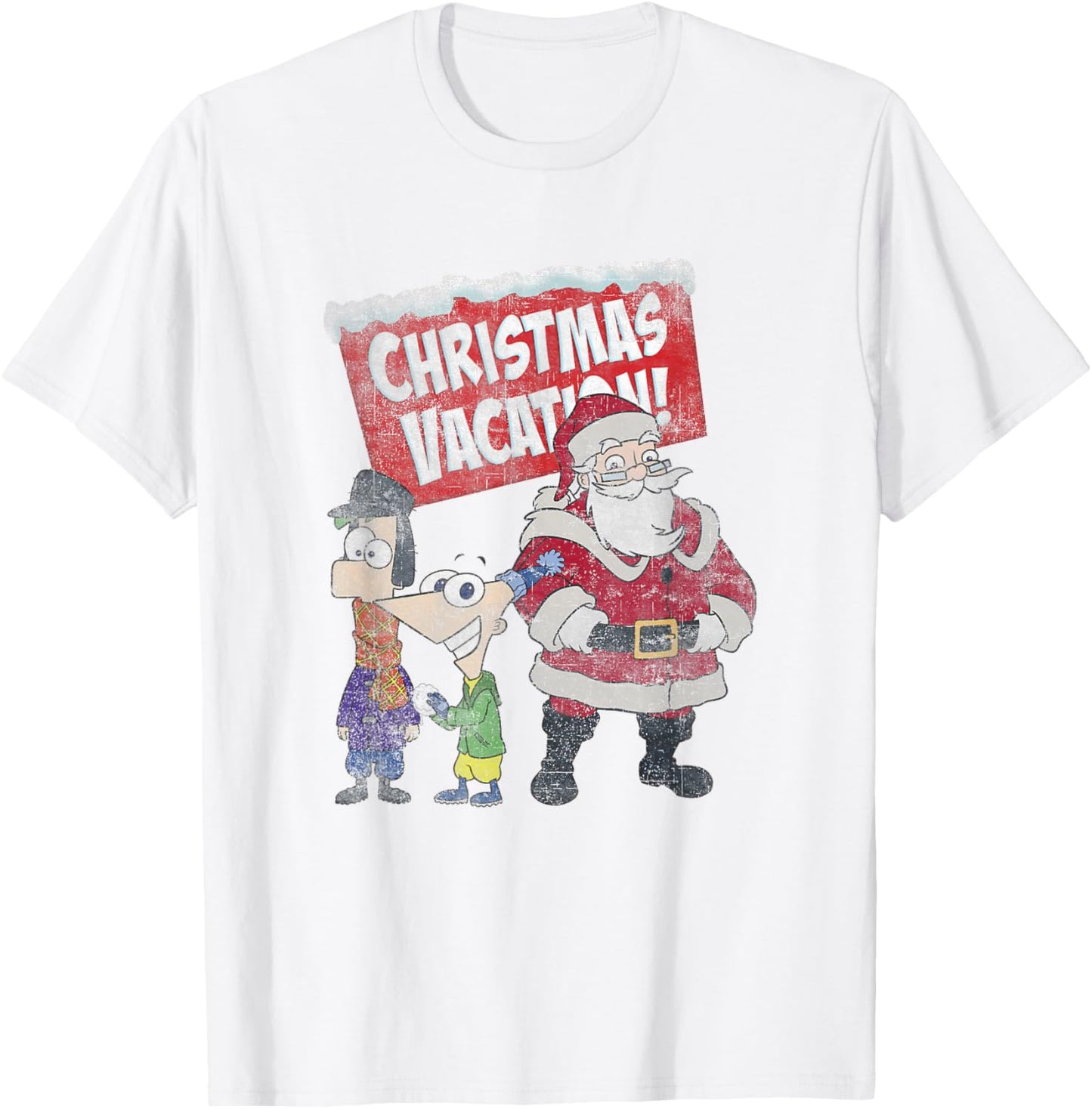 Disney Phineas And Ferb Christmas Vacation! Santa Distressed