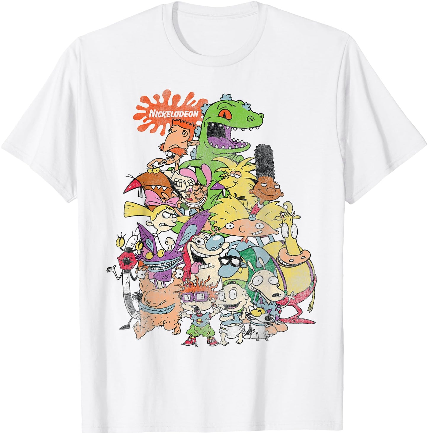 Nickelodeon Classic 90s Cartoon Character T-Shirt