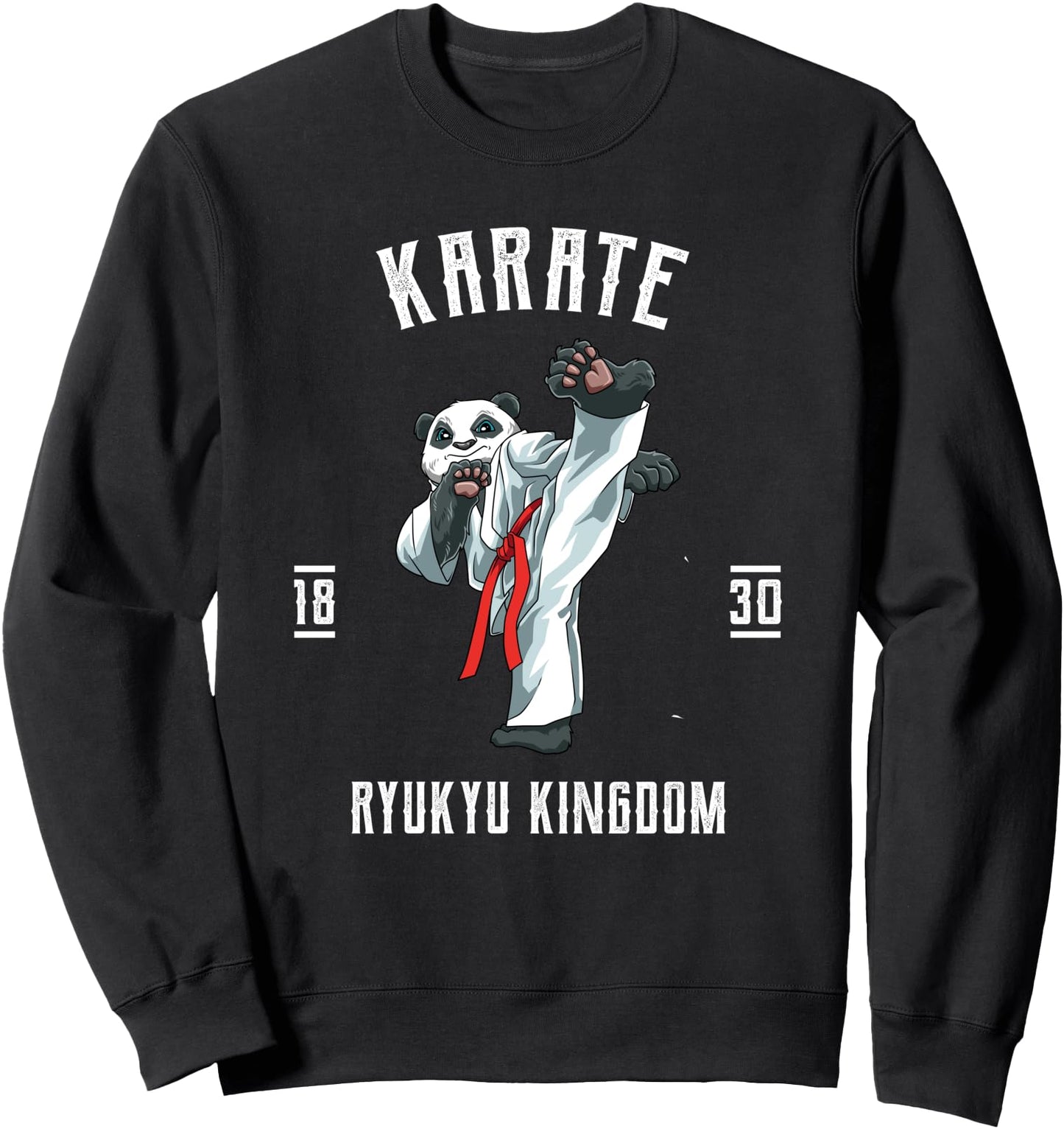 Karate Panda - Karate Japanese Martial Arts Sweatshirt