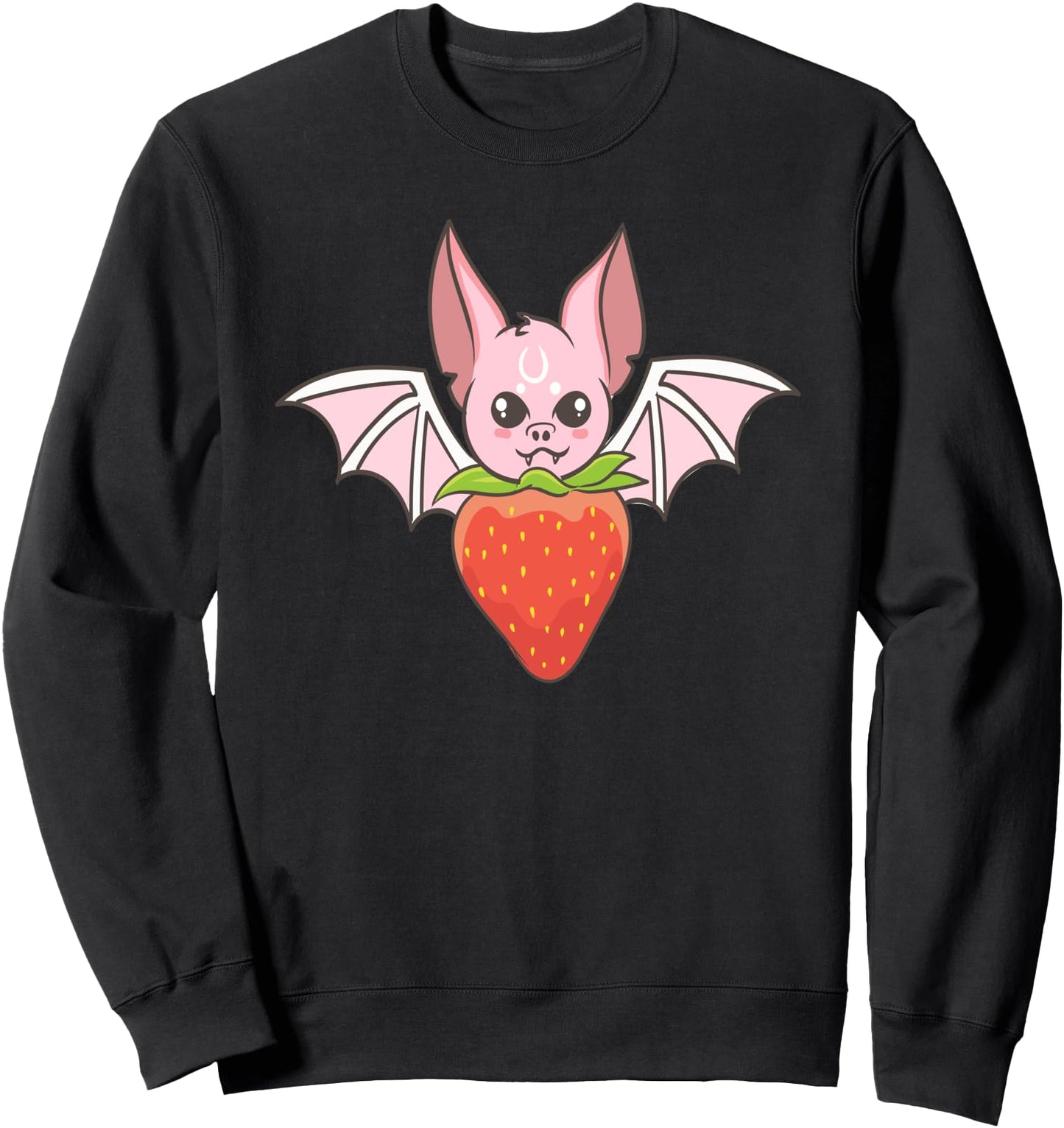 Strawberry Bat - Cute Kawaii Japanese Anime Sweatshirt