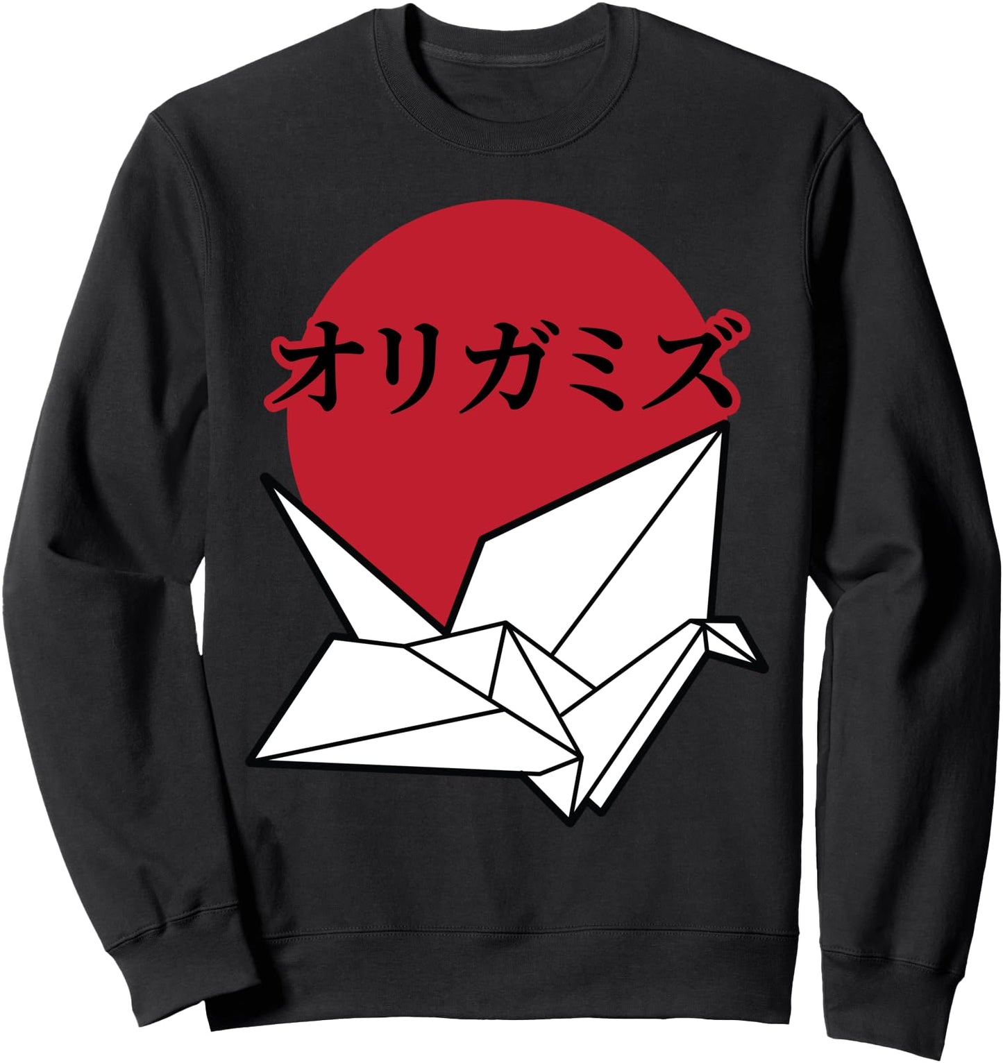 Japan Culture Art - Origamis - Japanese Aesthetics - Anime Sweatshirt