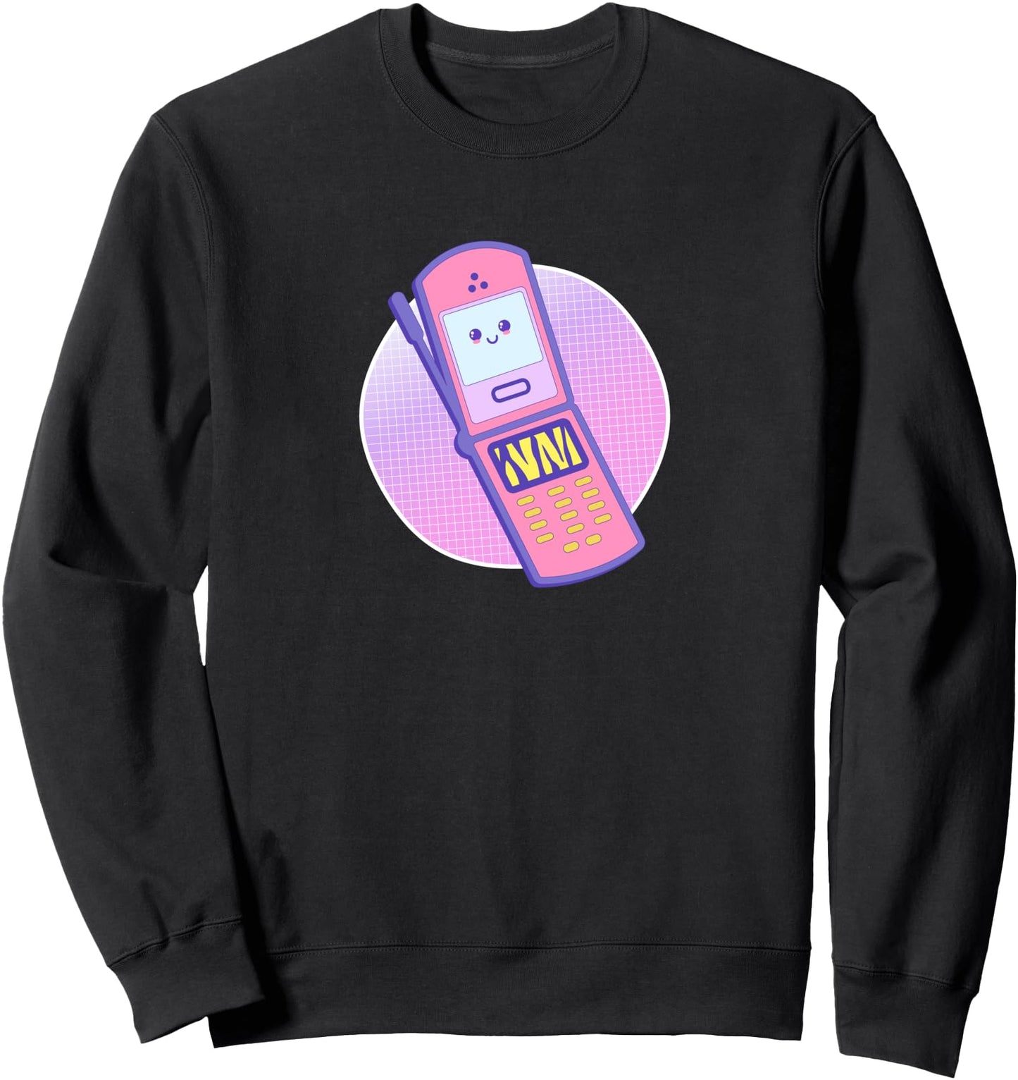Kawaii Mobile Phone Vaporwave Aesthetic 90s Japanese Sweatshirt